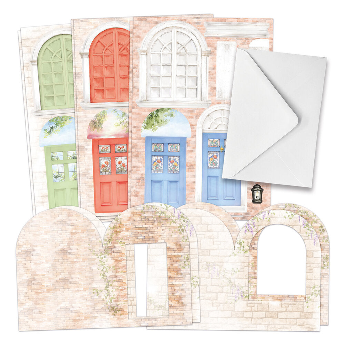 Arched Floral Windows & Doors