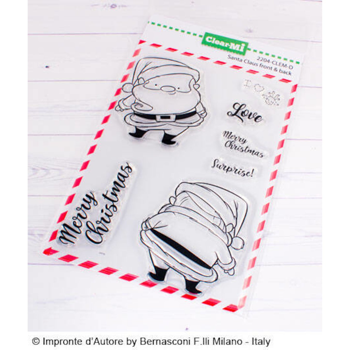 Santa Claus front & back