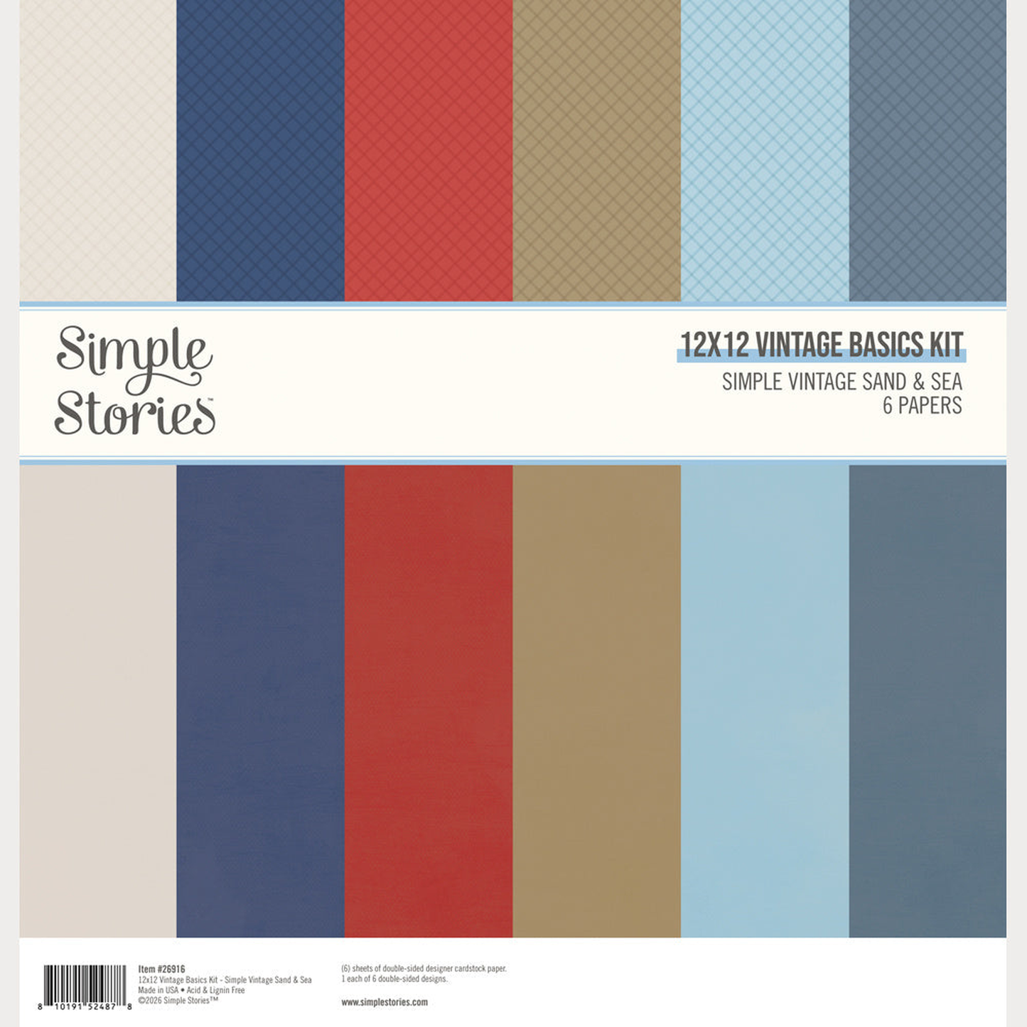 Simple Vintage Sand & Sea