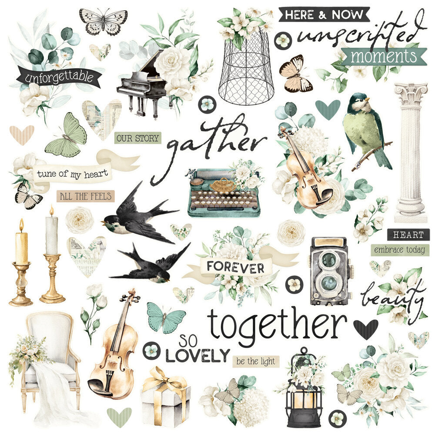 Simple Vintage Timeless Harmony