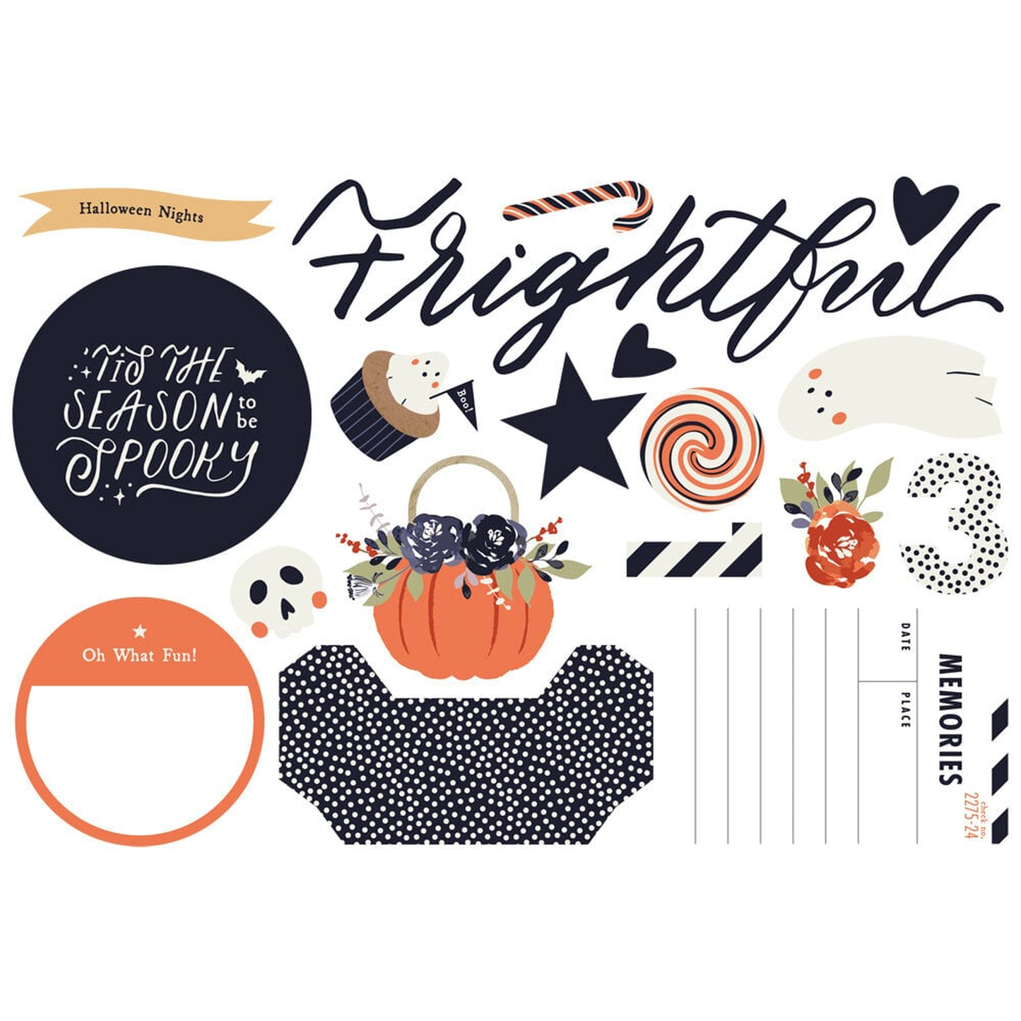 Frightful Fun Simple Pages Pieces