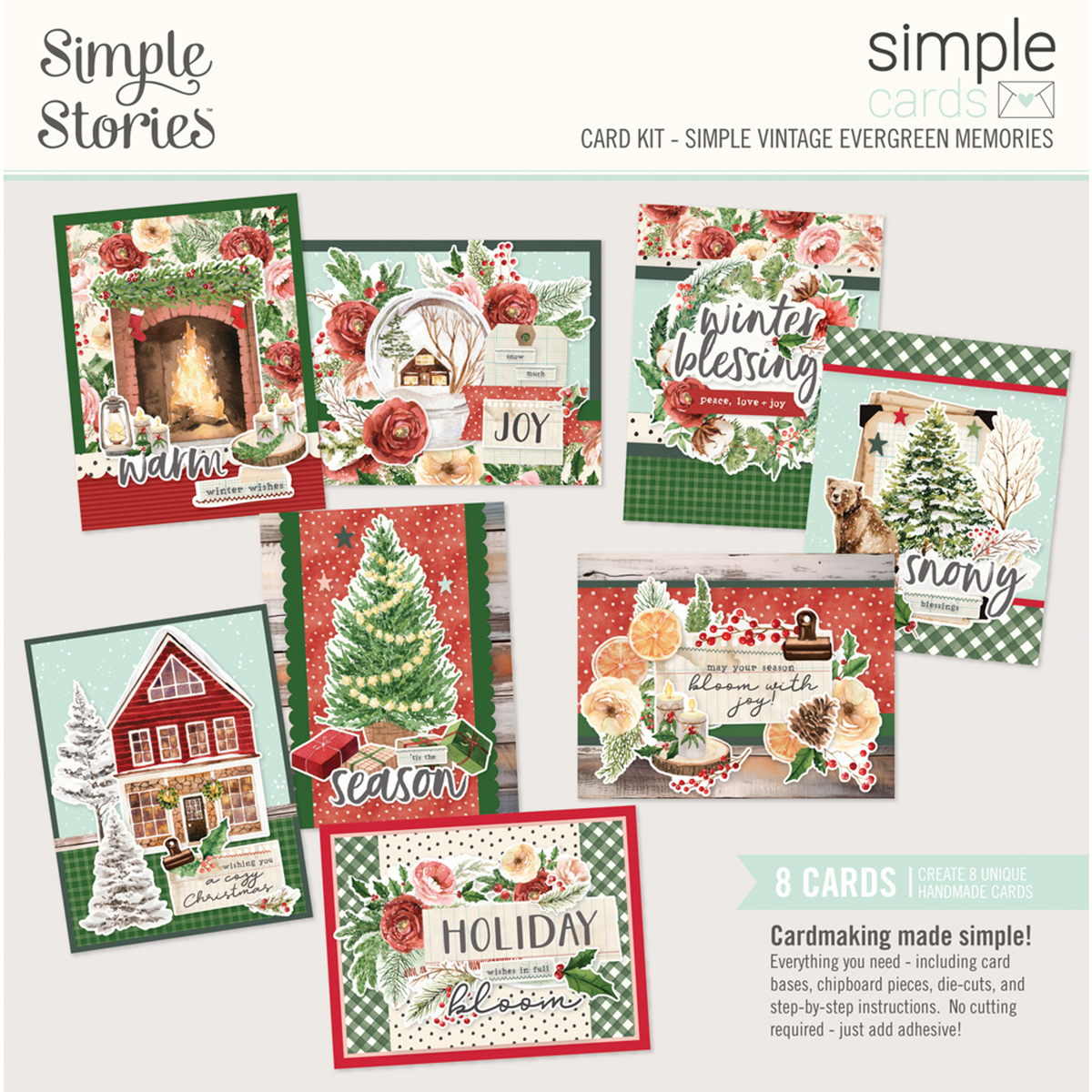 Simple Vintage Evergreen Memories Simple Cards Kit