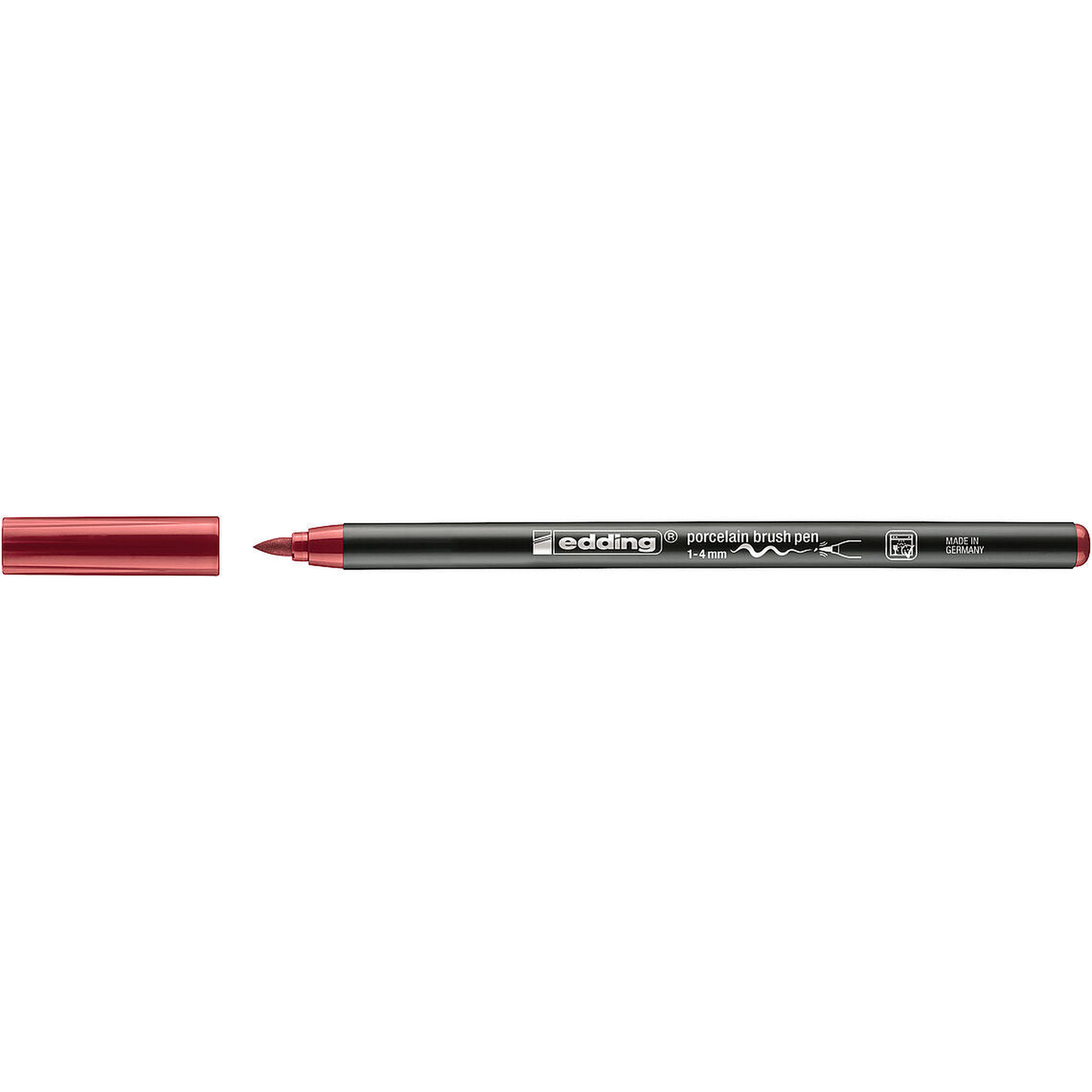 e-4200 Porcelain Brush Pen Crimson Lake