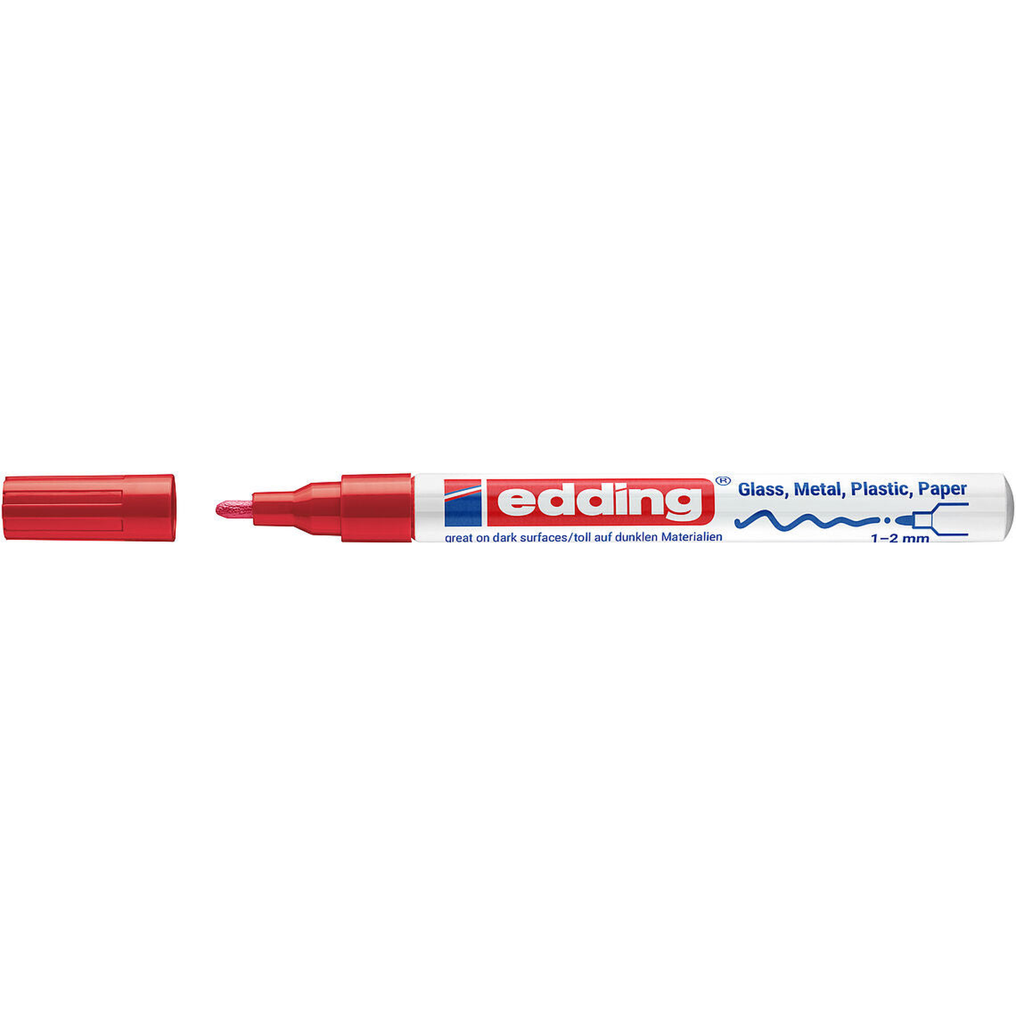 e-751 Gloss Paint Marker Red