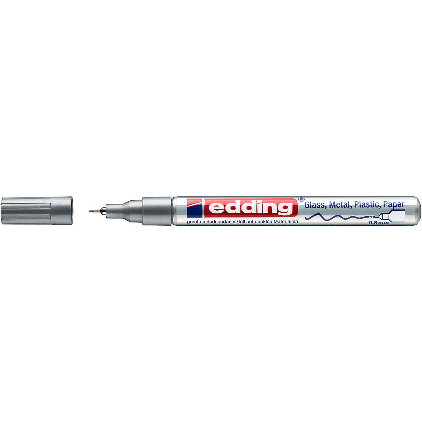 e-780 Gloss Paint Marker Silver