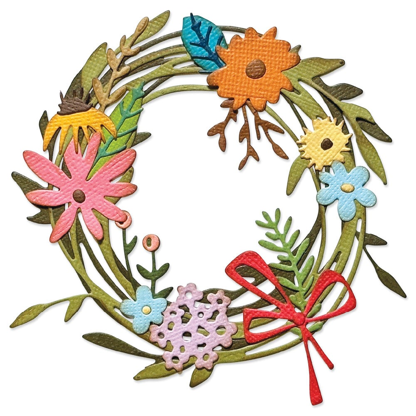 Vault Funky Floral Wreath