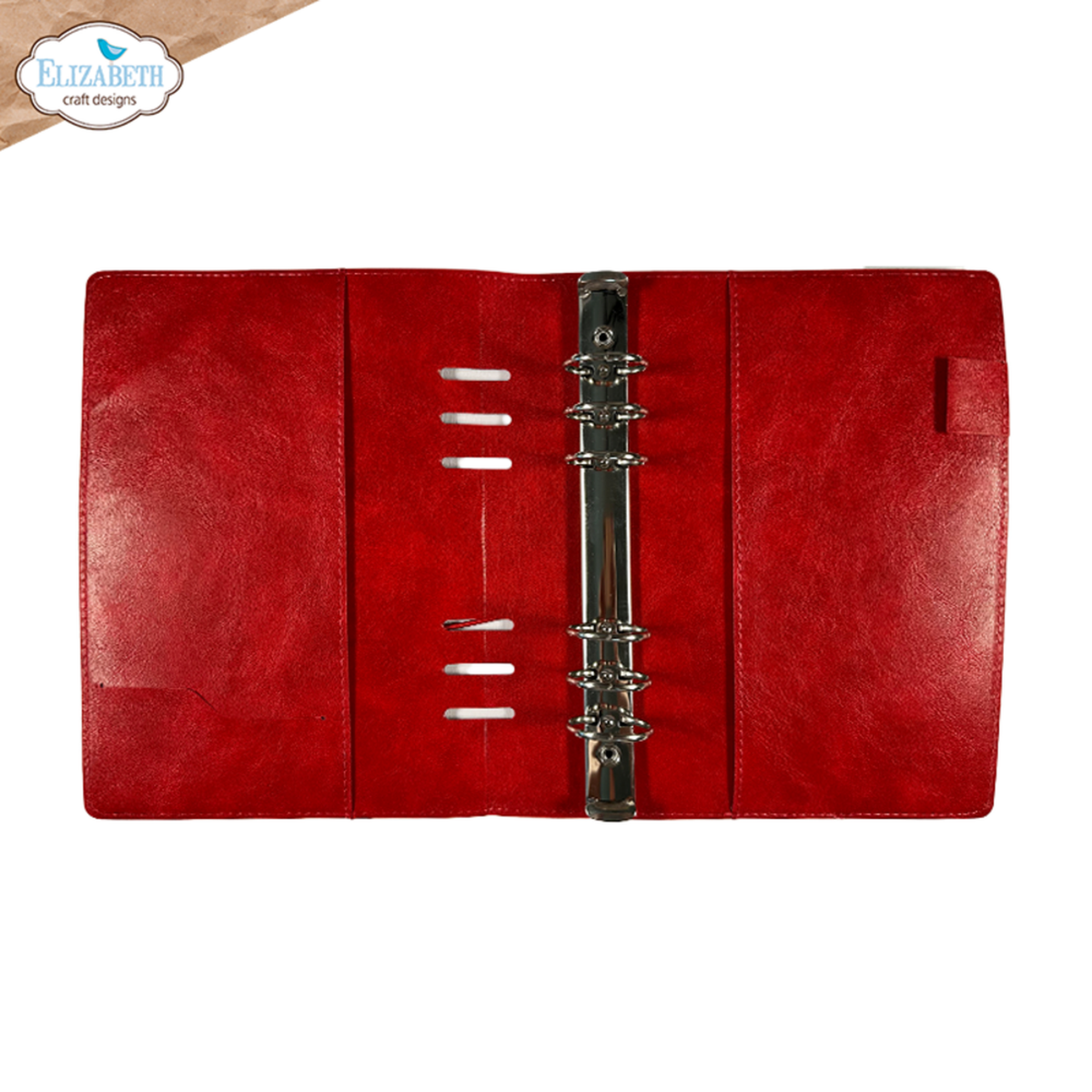 Comfy Cozy Memory Binder Festive Red Embossed