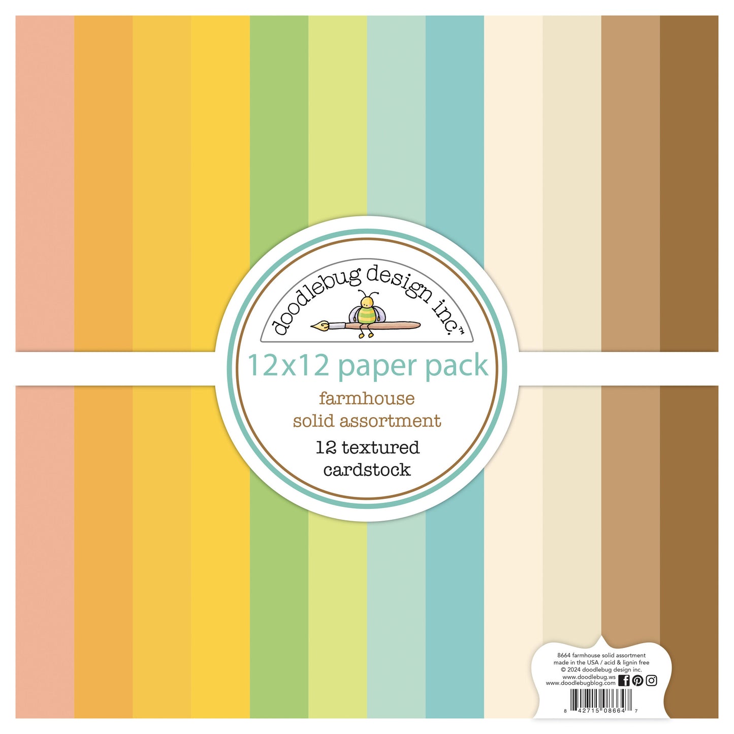 Farmhouse Textured Cardstock Assortment Pack