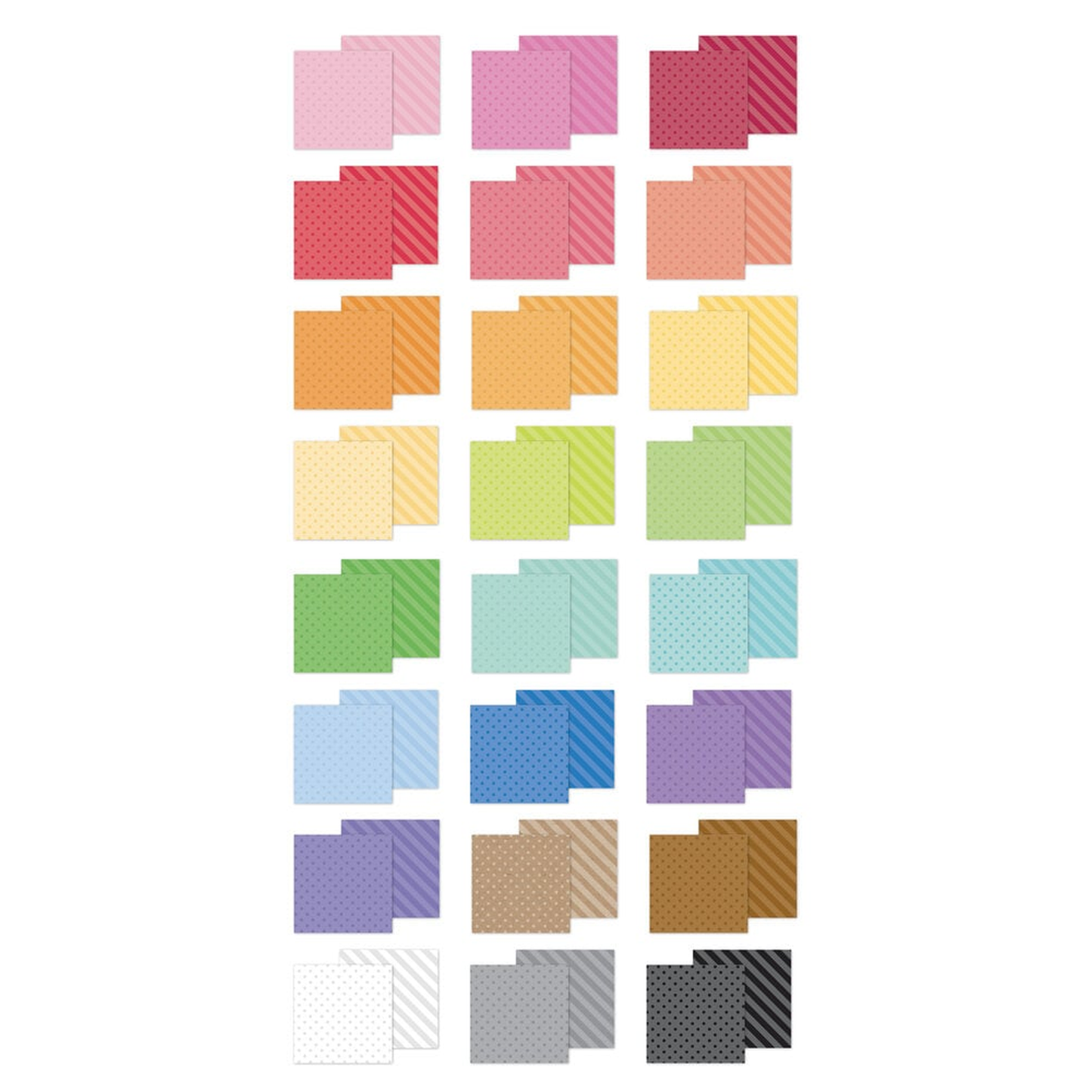 Dot-Stripe Rainbow