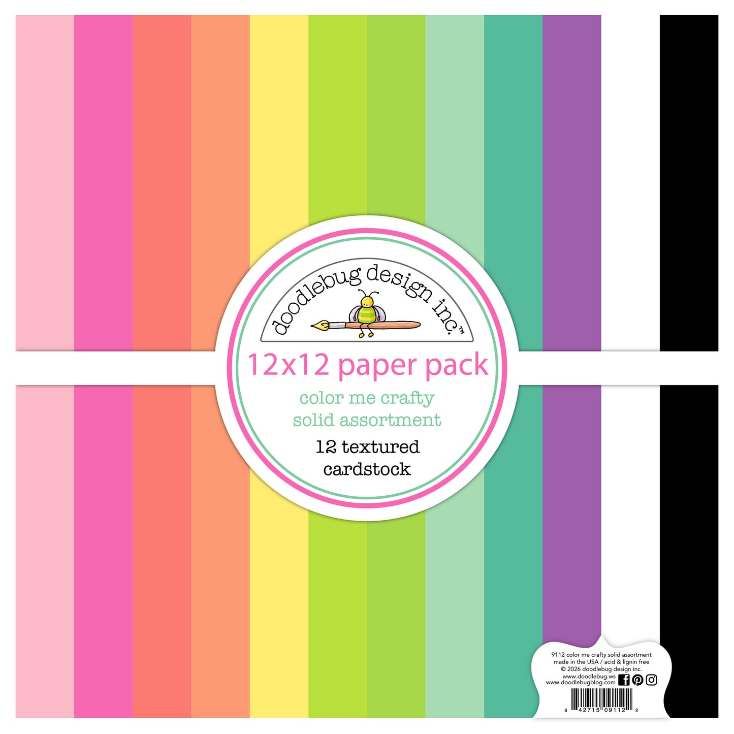 Color Me Crafty Textured Cardstock Assortment Pack