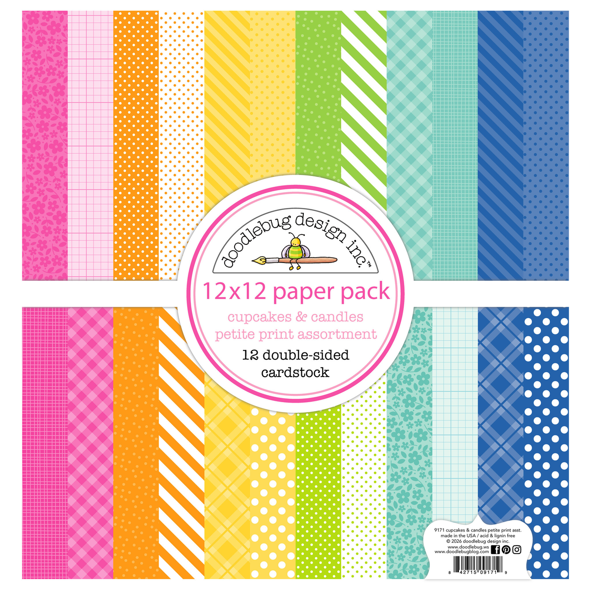 Cupcakes & Candles Petite Prints Assortment Pack