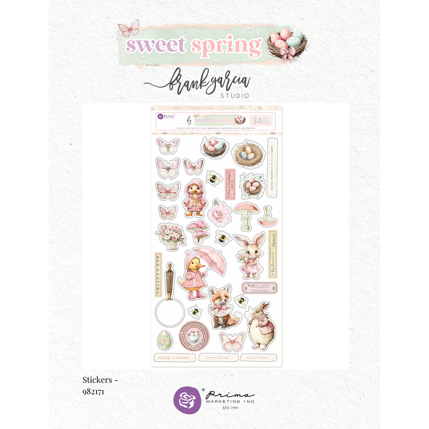 Sweet Spring Sticker Sheet