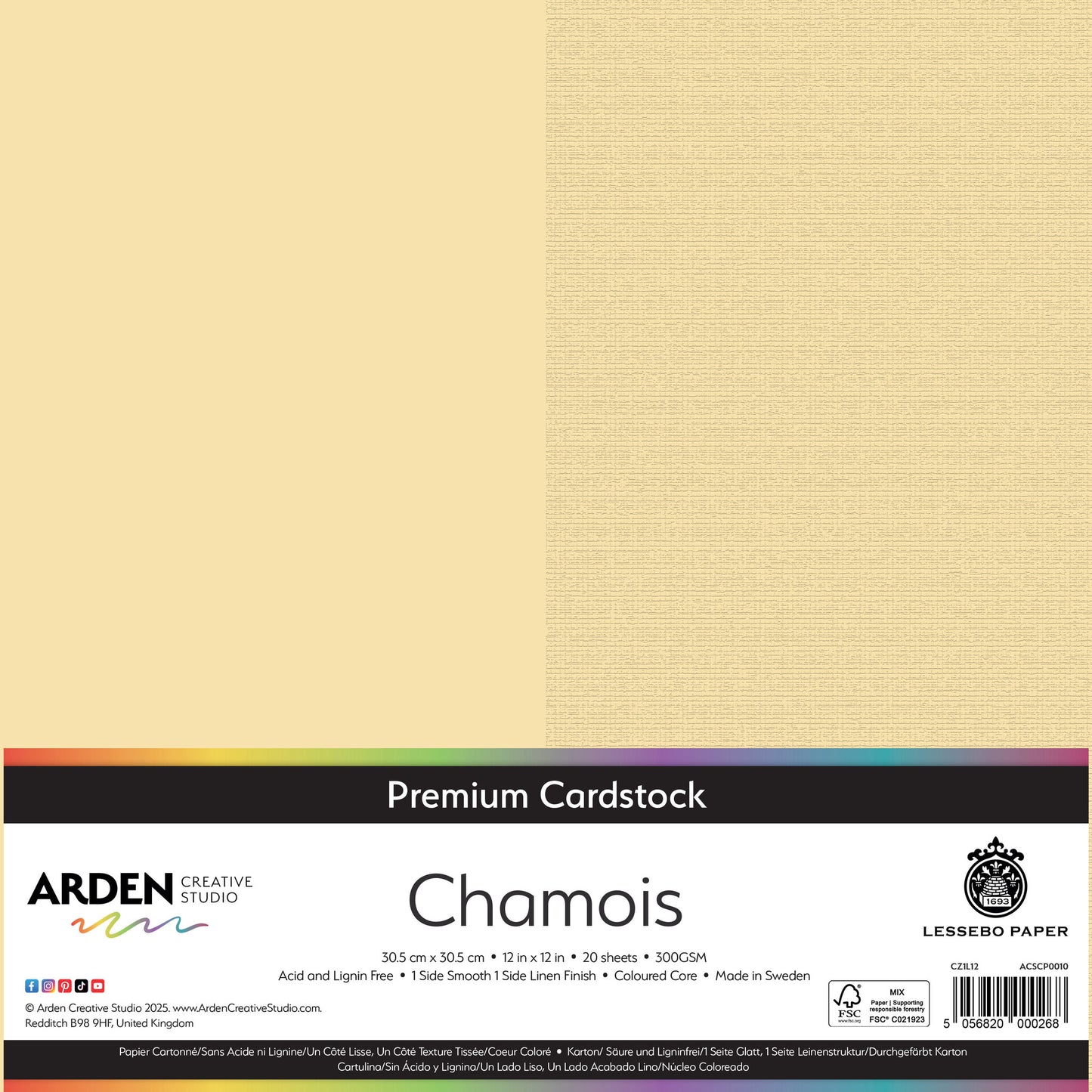 Premium Cardstock - Chamois