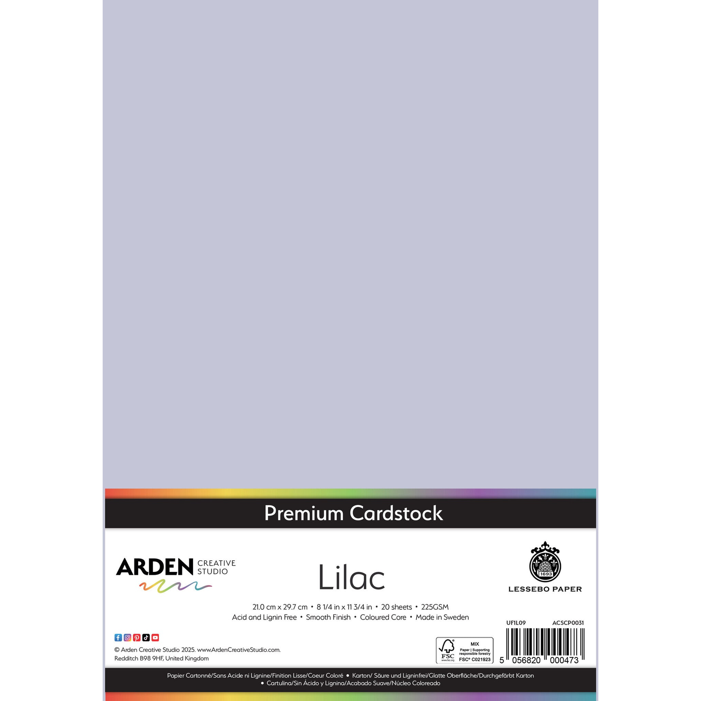 Premium Cardstock - Lilac