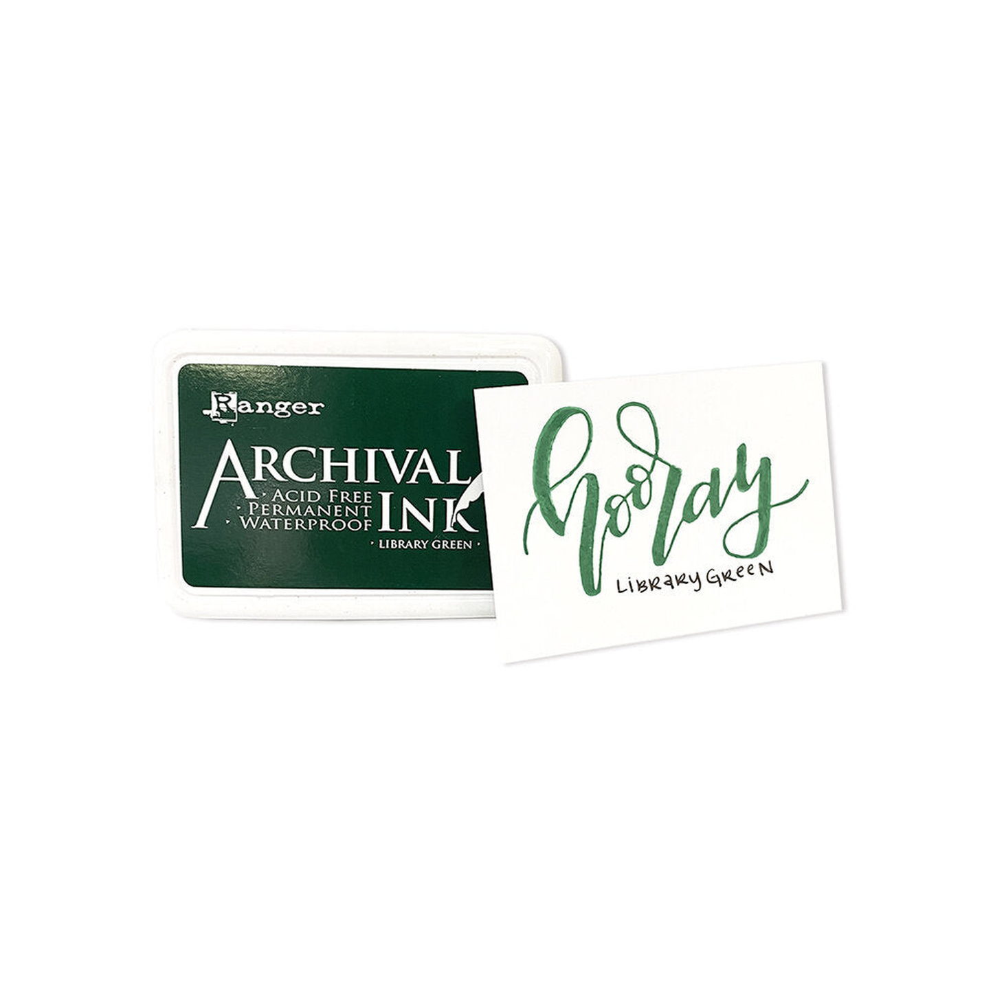 Ranger Archival Ink Pad Library Green