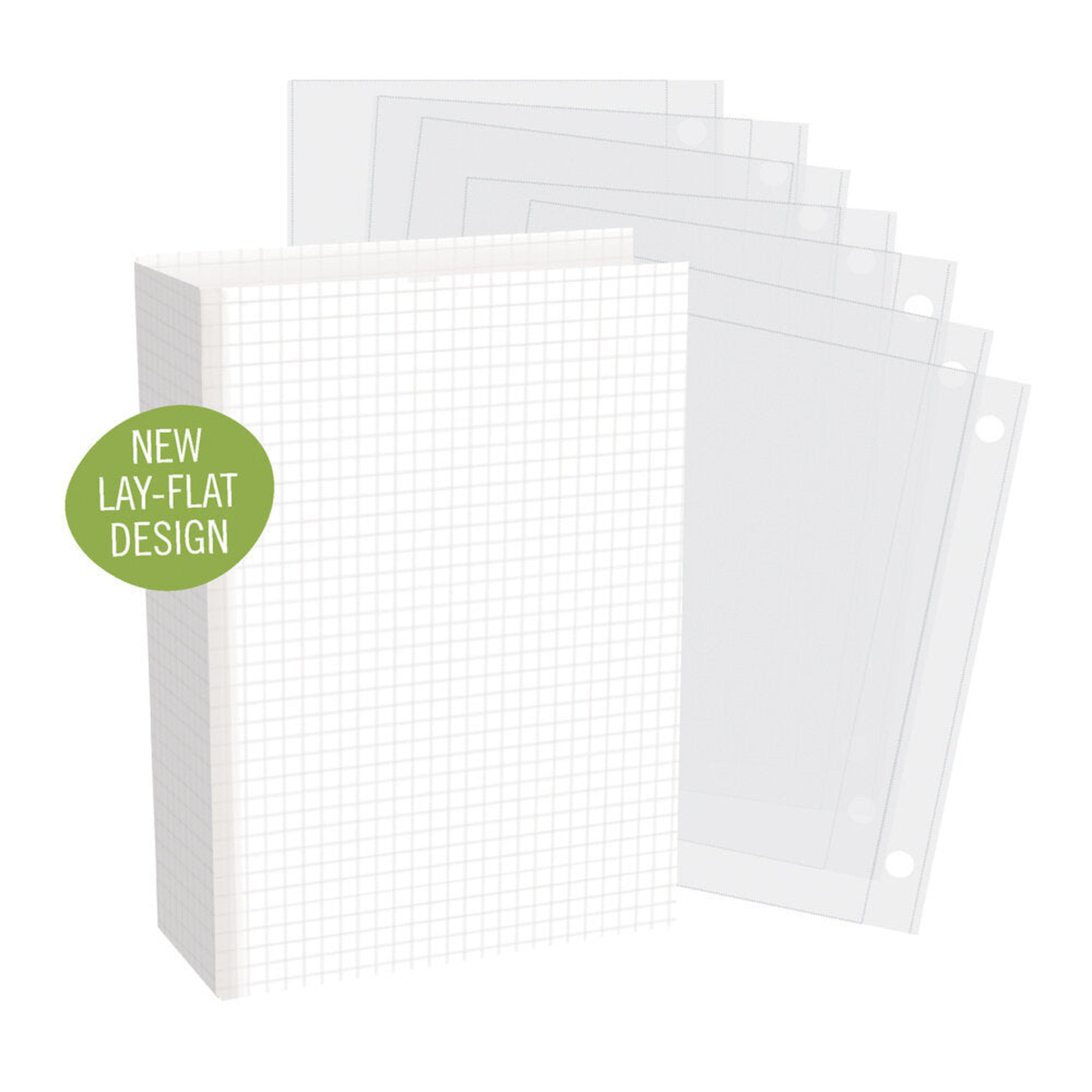 SN@P! Simple Grid 4x6 Inch Chipboard Binder