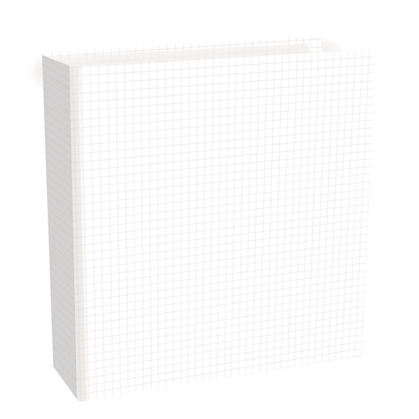 SN@P! Simple Grid 6x8 Inch Chipboard Binder
