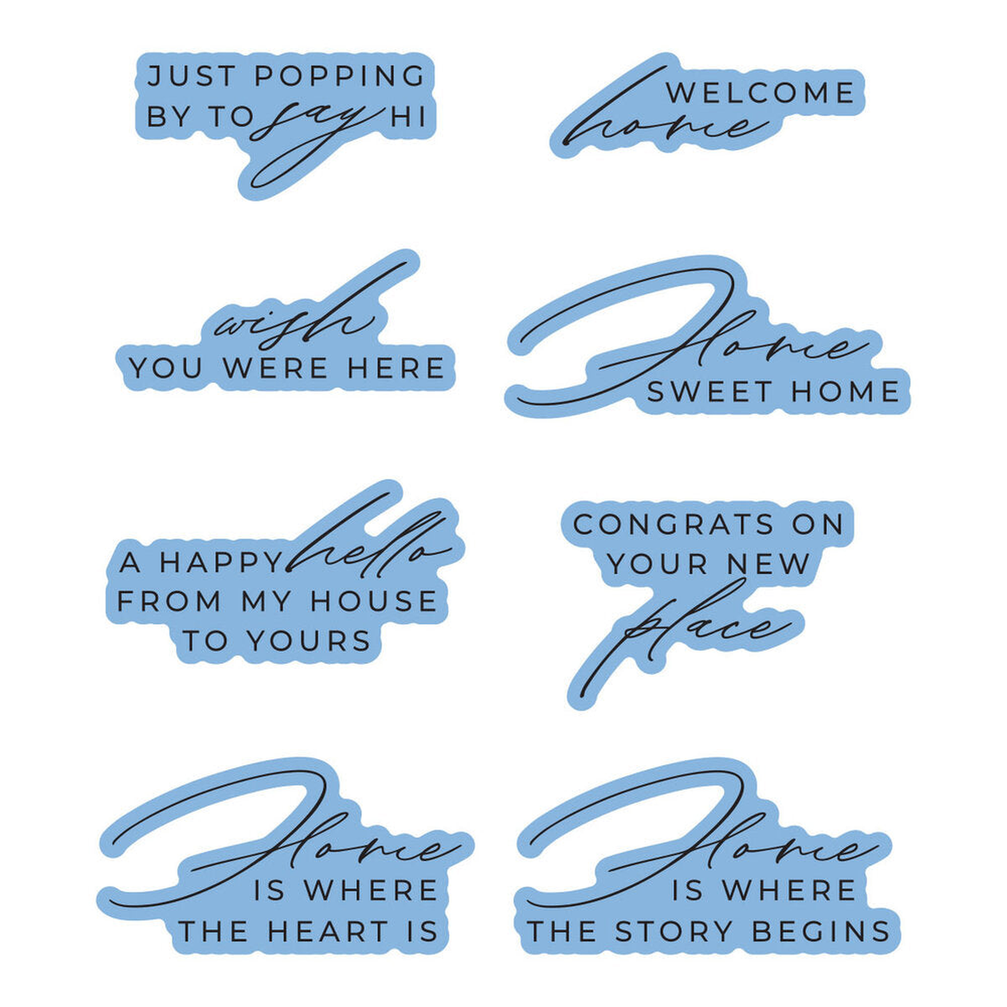 Everyday City Holiday - Welcome Home Sentiments