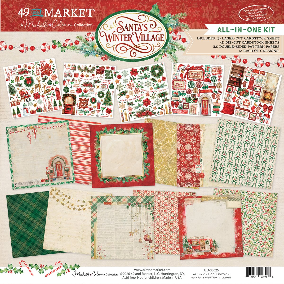 All-In-One Kit Santa's Winter Village