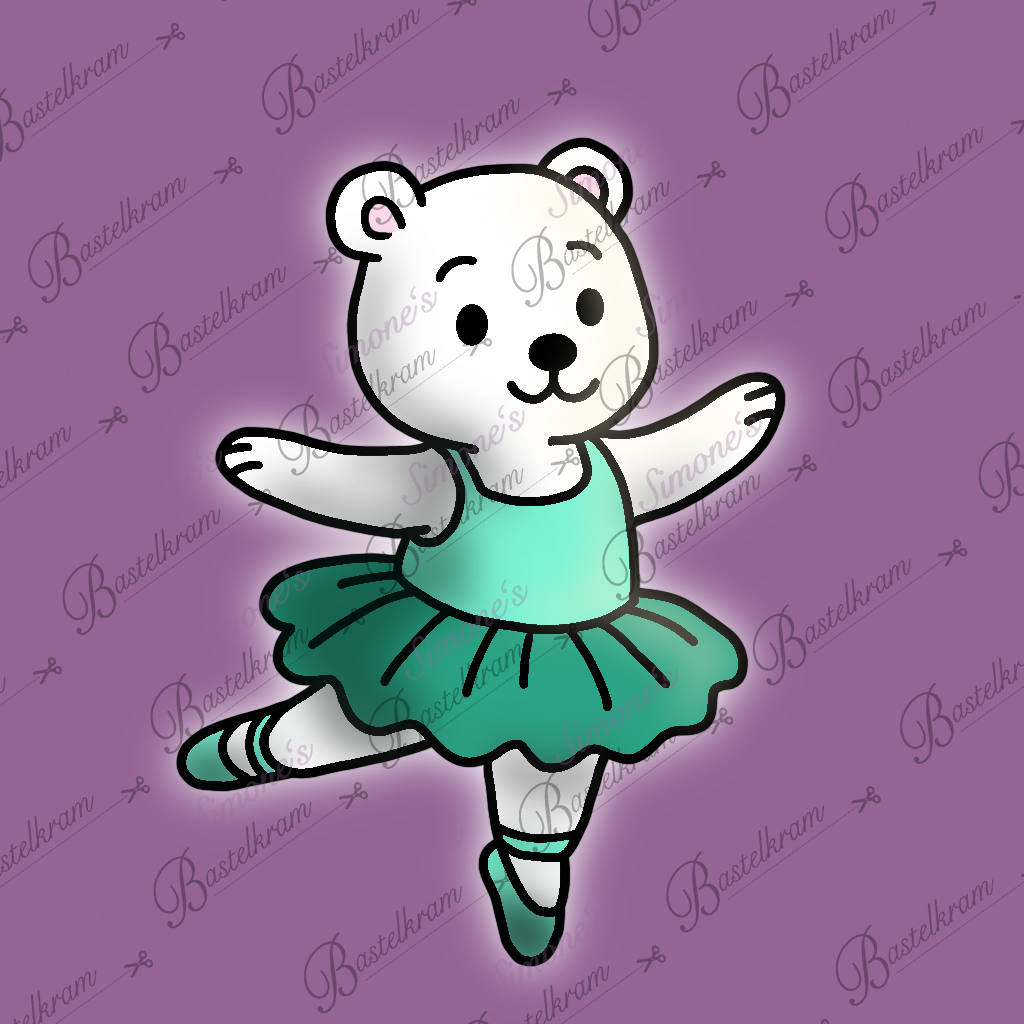 Digistamp Ballerina