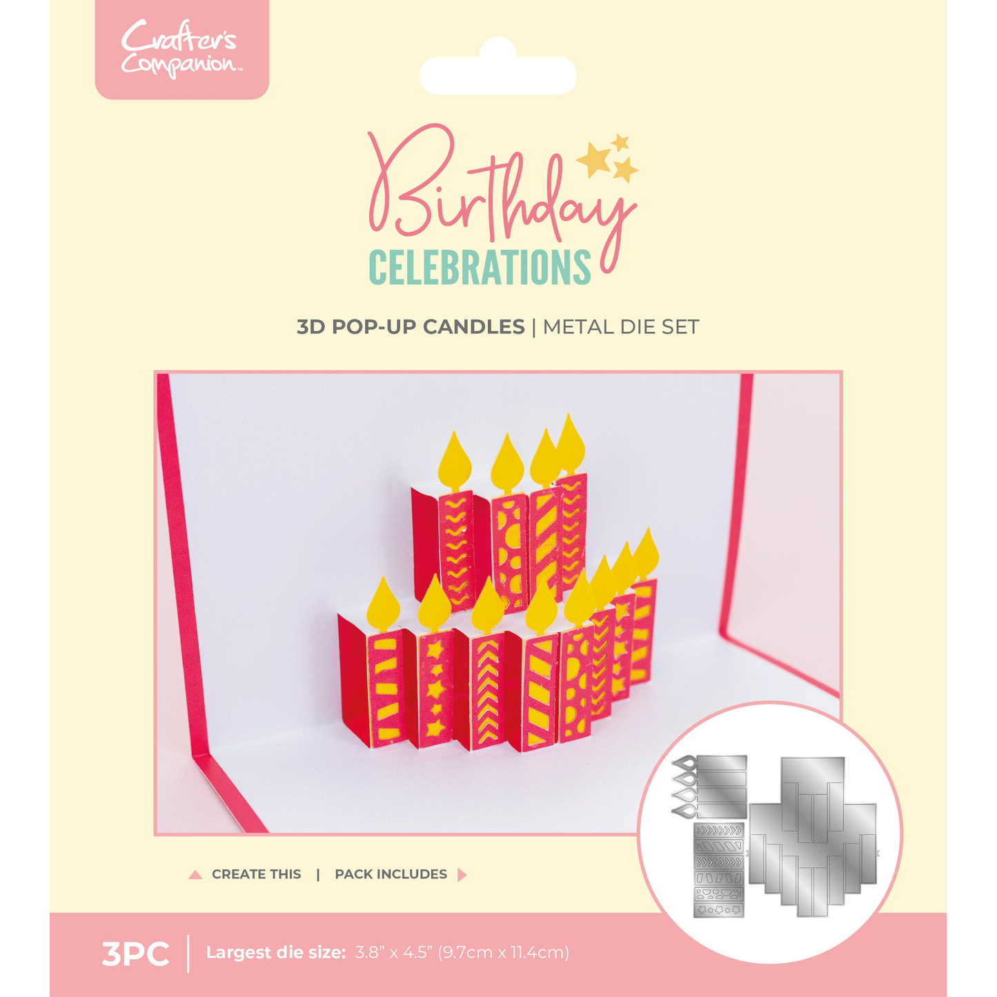 Birthday Celebrations - 3D Pop-Up Candles