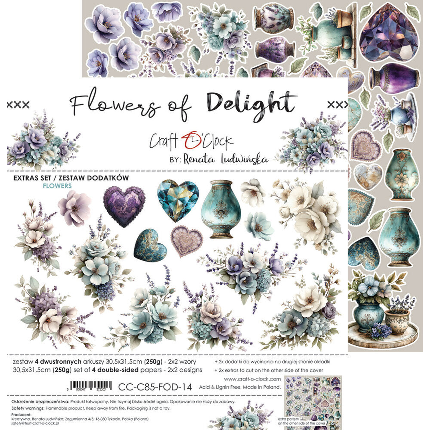 Flowers of Delight Extras Set Flowers