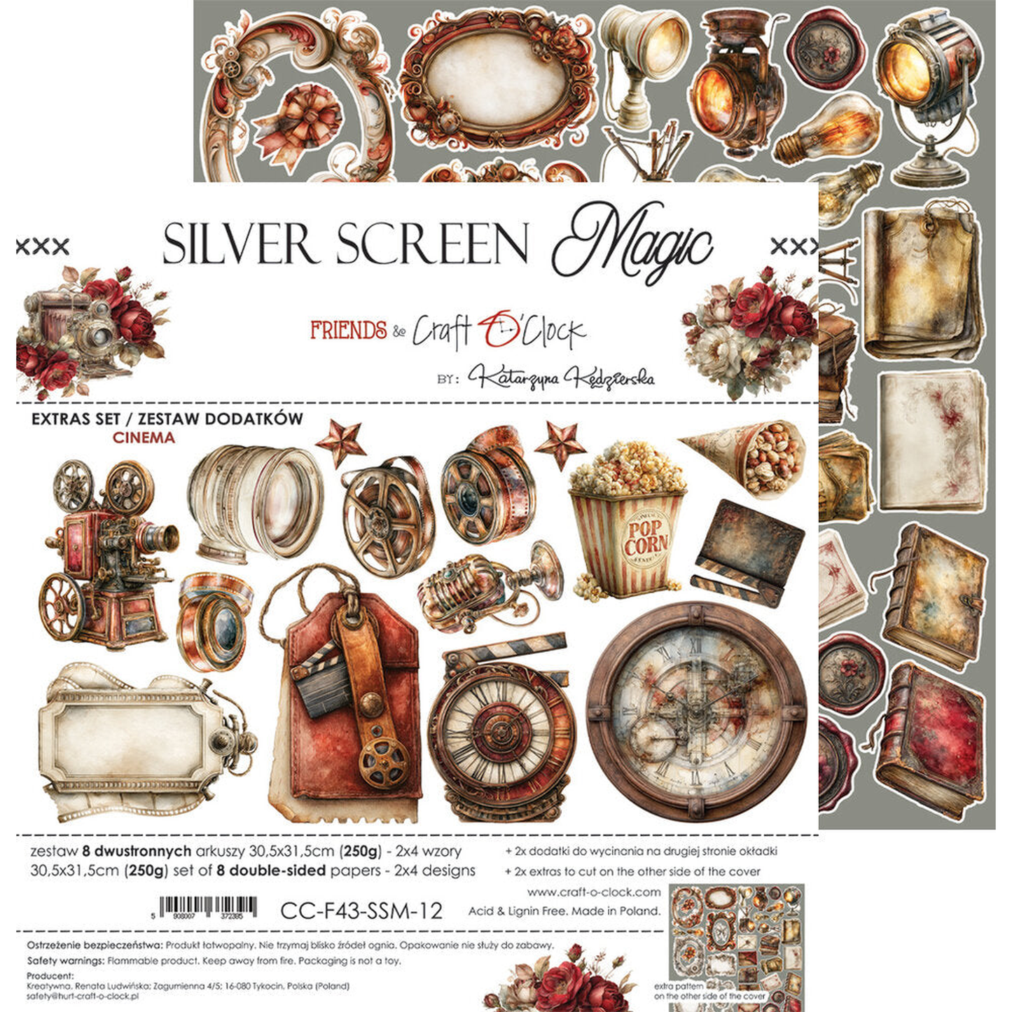 Silver Screen Magic Extras Set Cinema