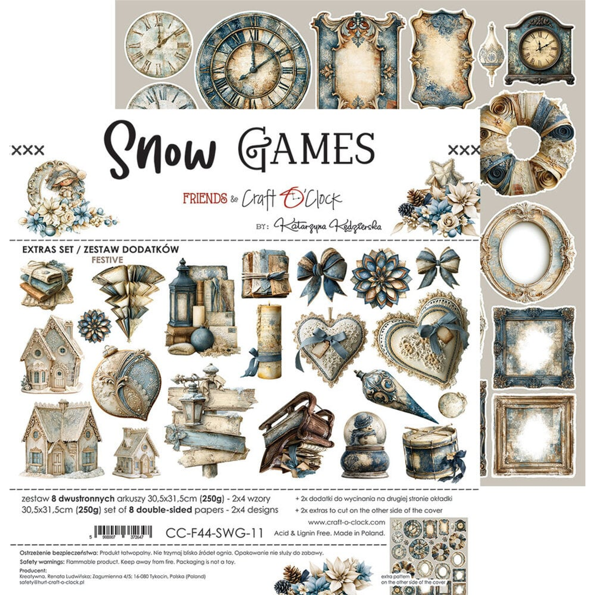 Snow Games Extras Set Festive