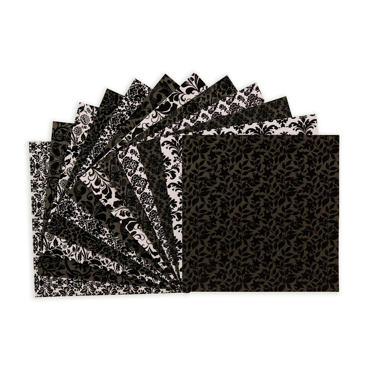Flocked Damask