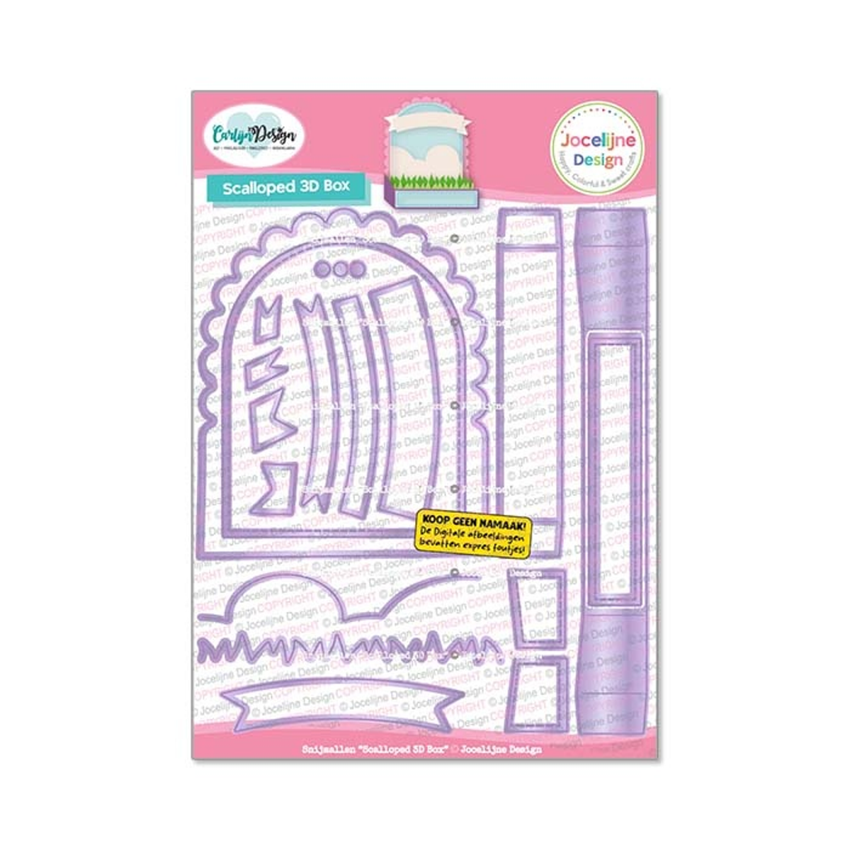 Scalloped 3D Box