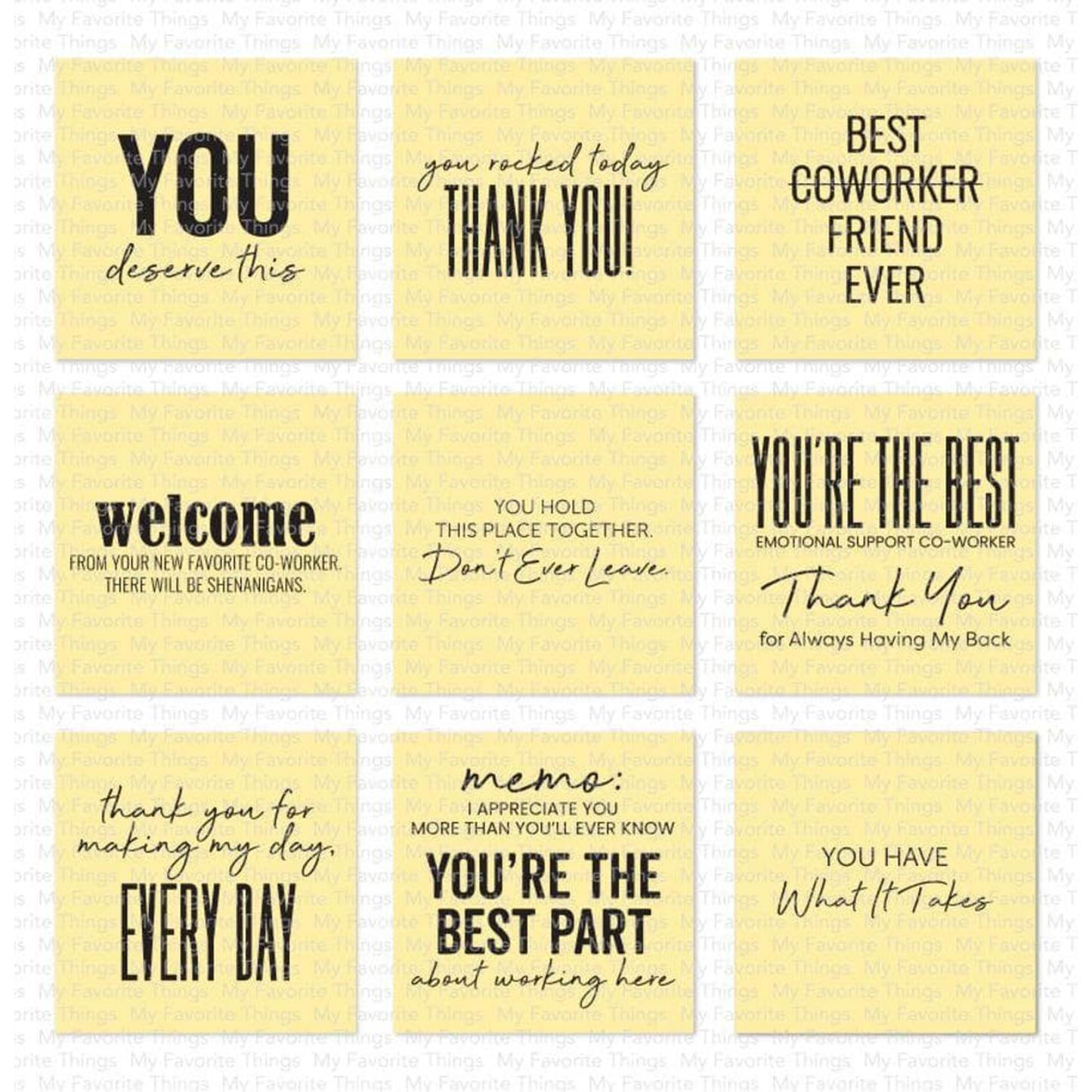 Sticky Note Sentiments