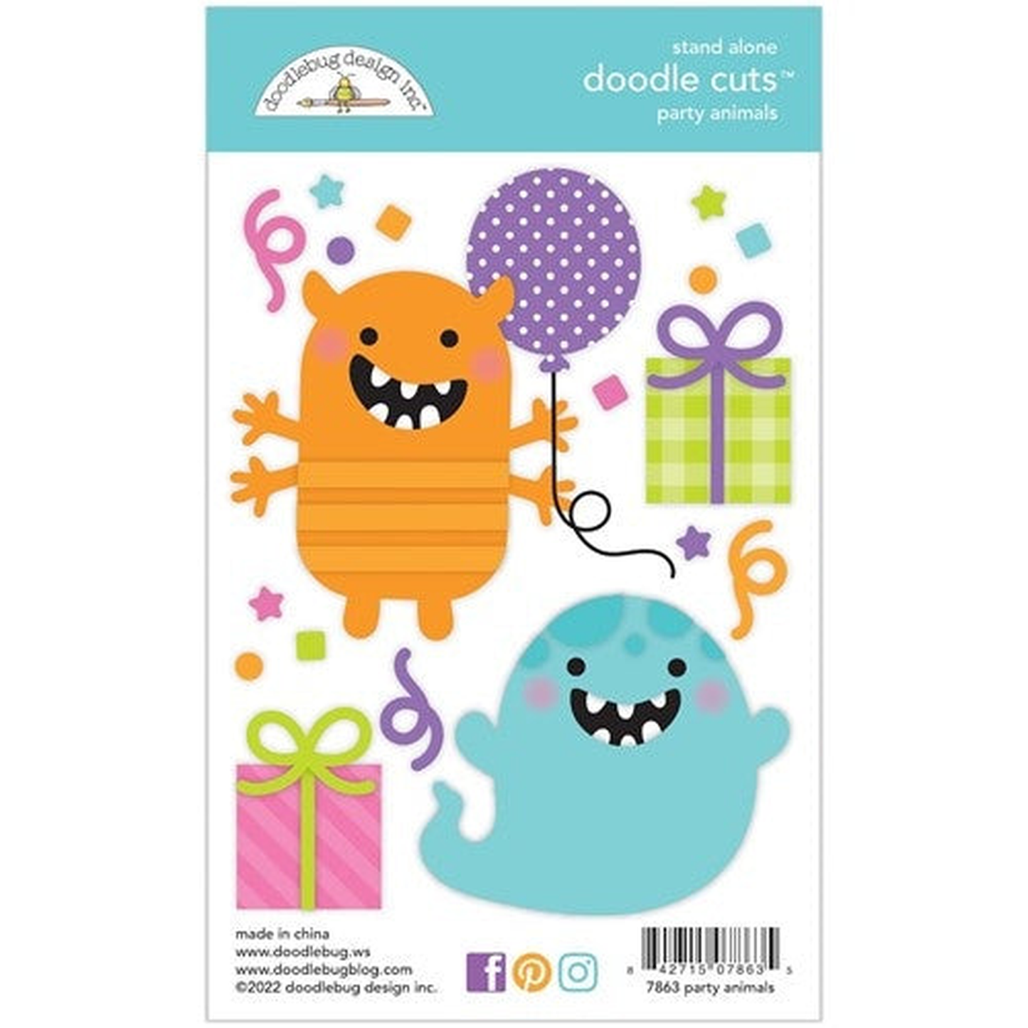 Party Animals Doodle Cuts