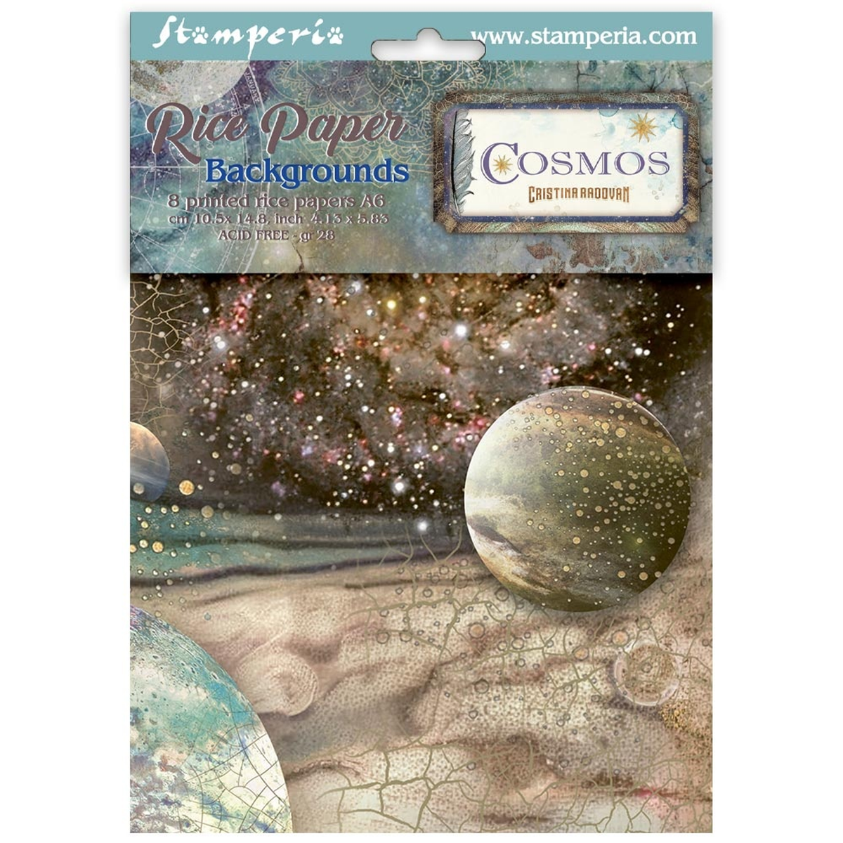 Cosmos Rice Paper Backgrounds Selection
