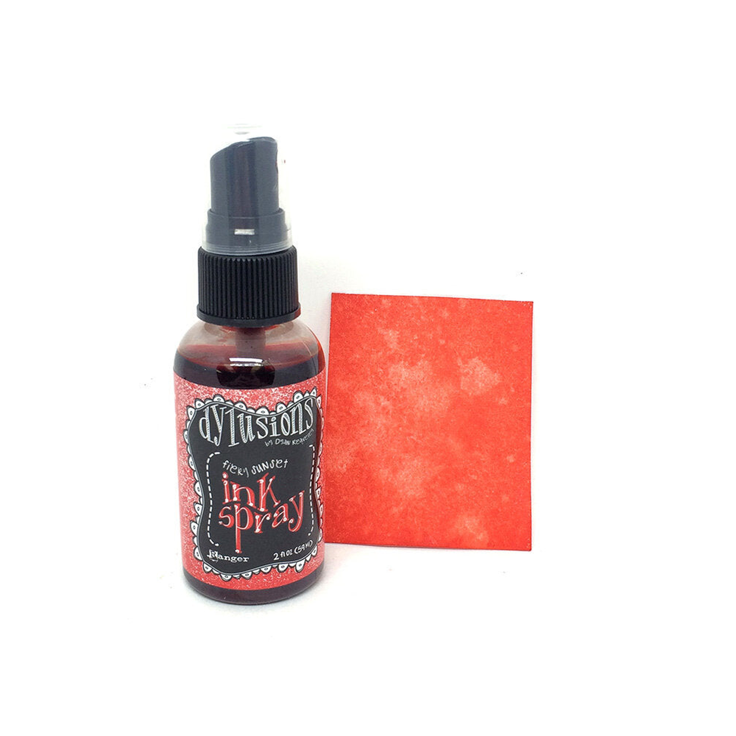 Dylusions Ink Sprays Fiery Sunset
