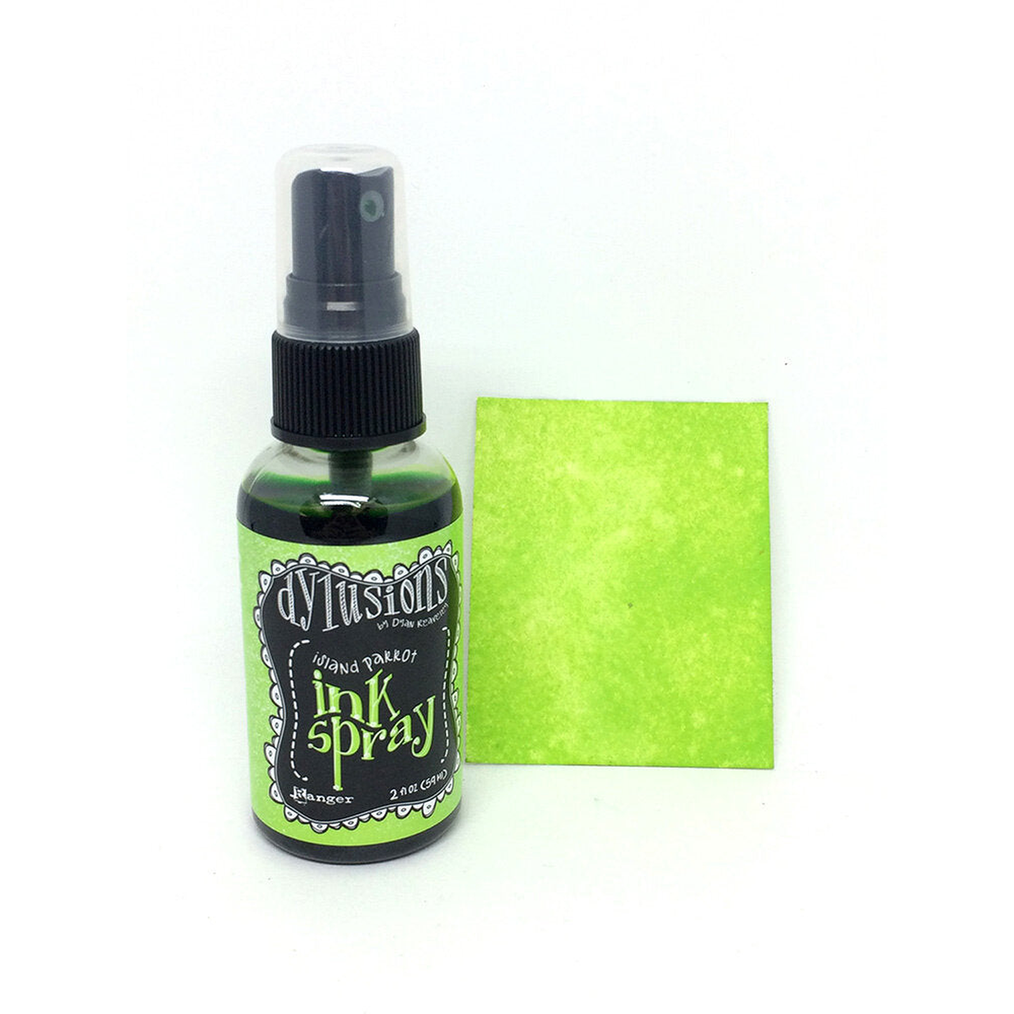 Dylusions Ink Sprays Island Parrot