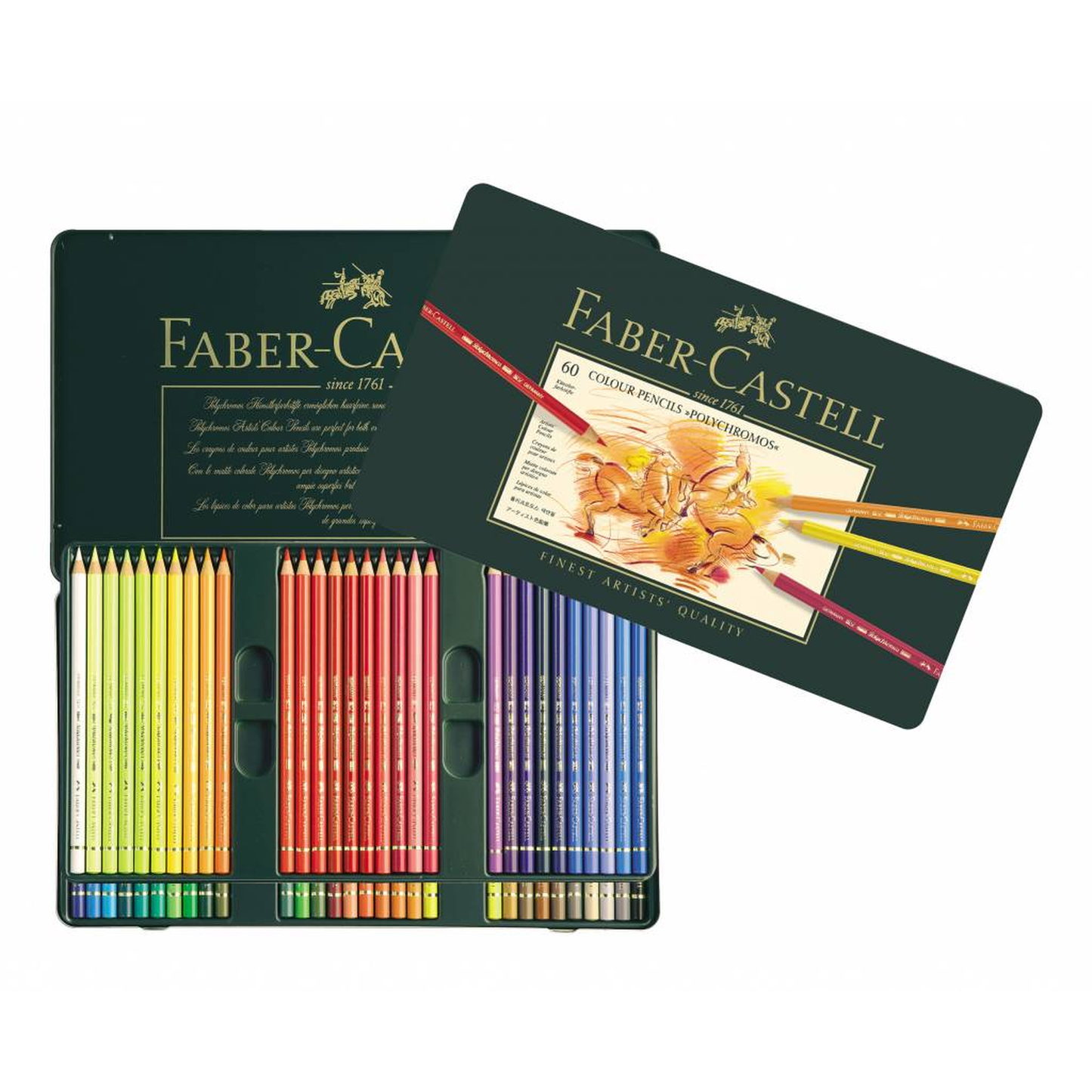 Colour Pencils Polychromos Carton Box