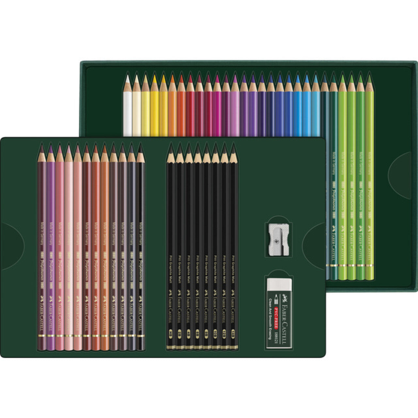 Polychromos Colour Pensils &Pitt Graphite Matt Drawing Set