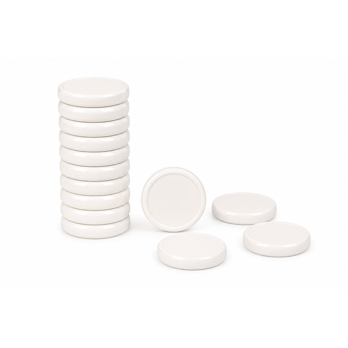 Disc Binding Rings White