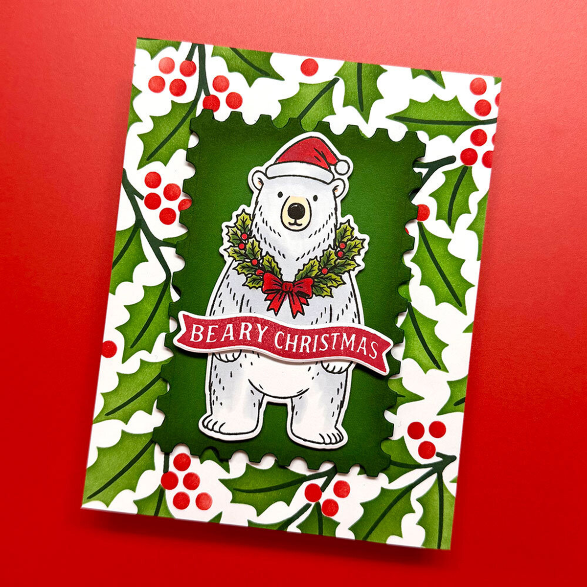 Simon Hurley create. Festive Holly