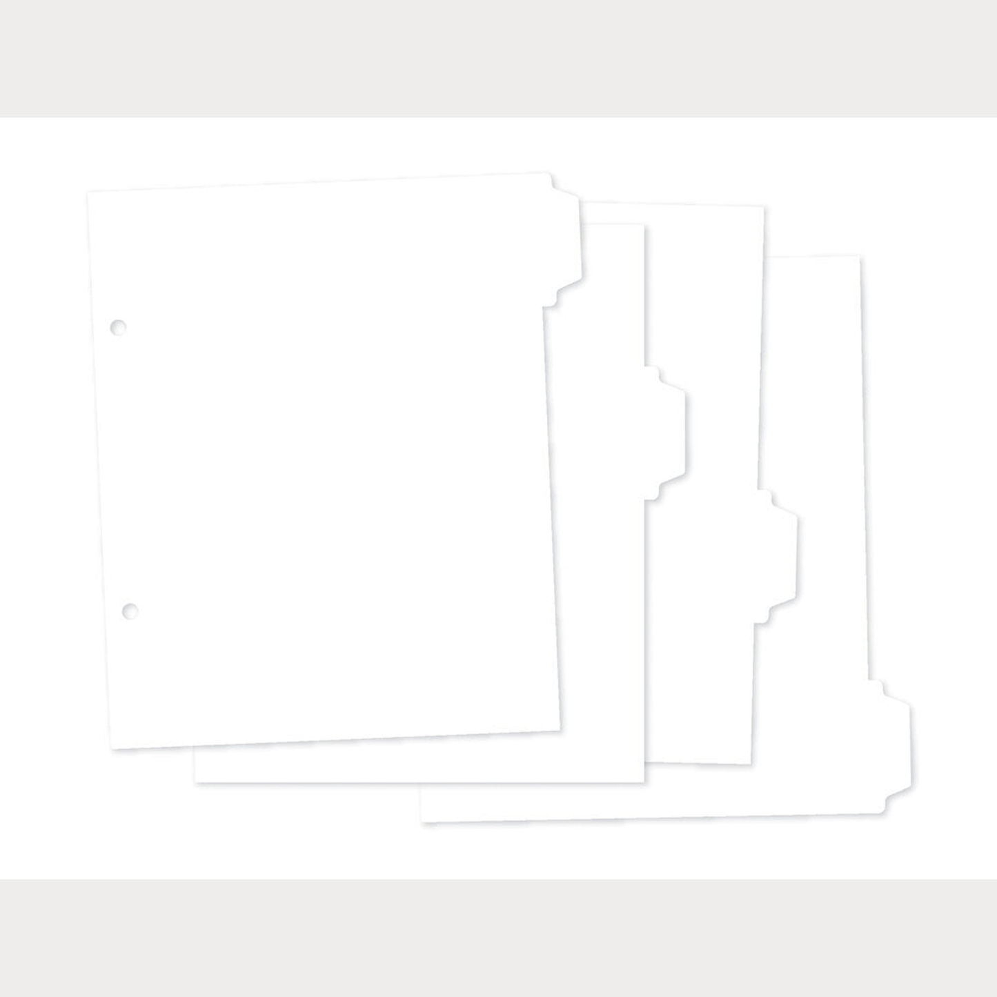 SN@P! Divider 6x8 Inch Binder Inserts
