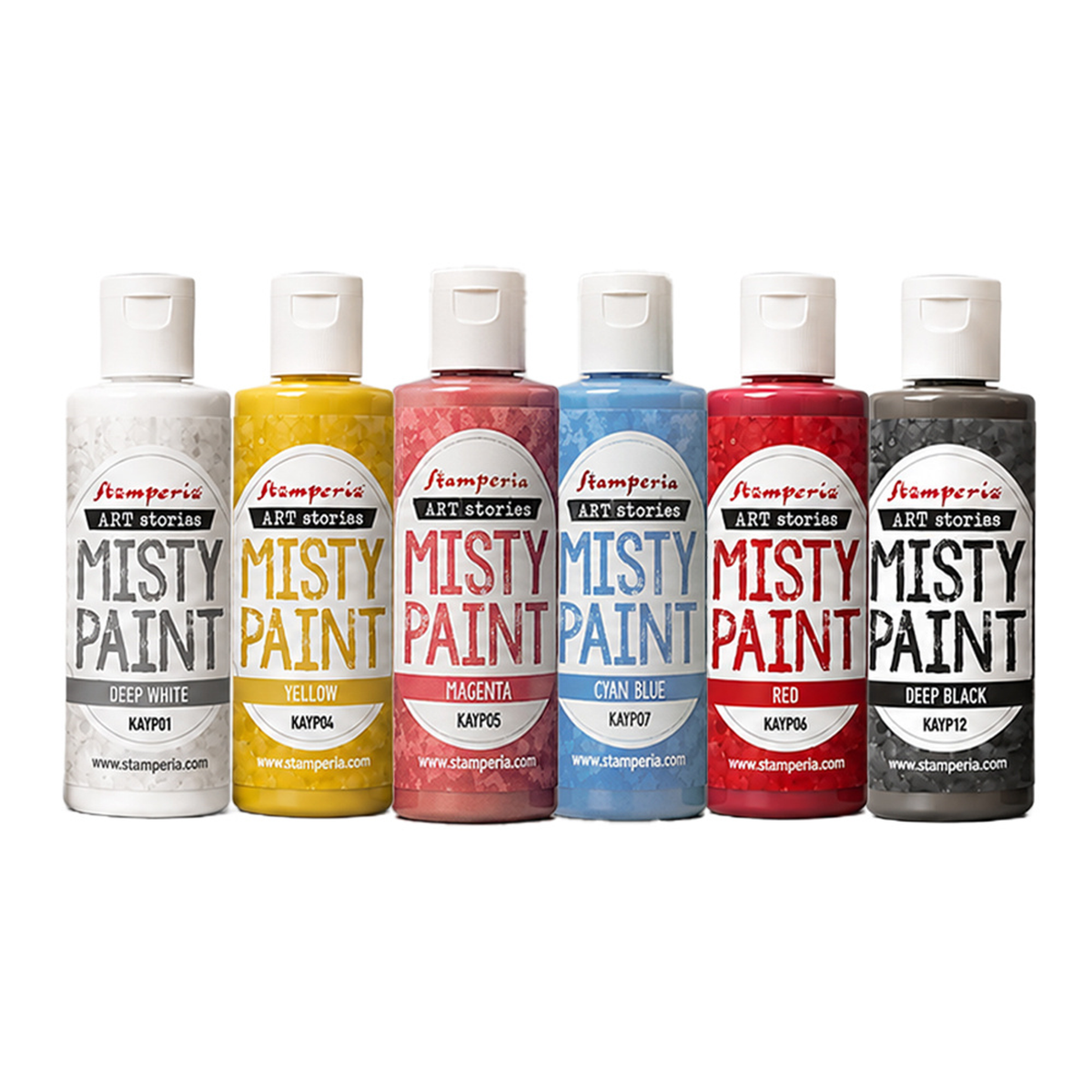 Art Stories Selection Misty Colors Primary Colors