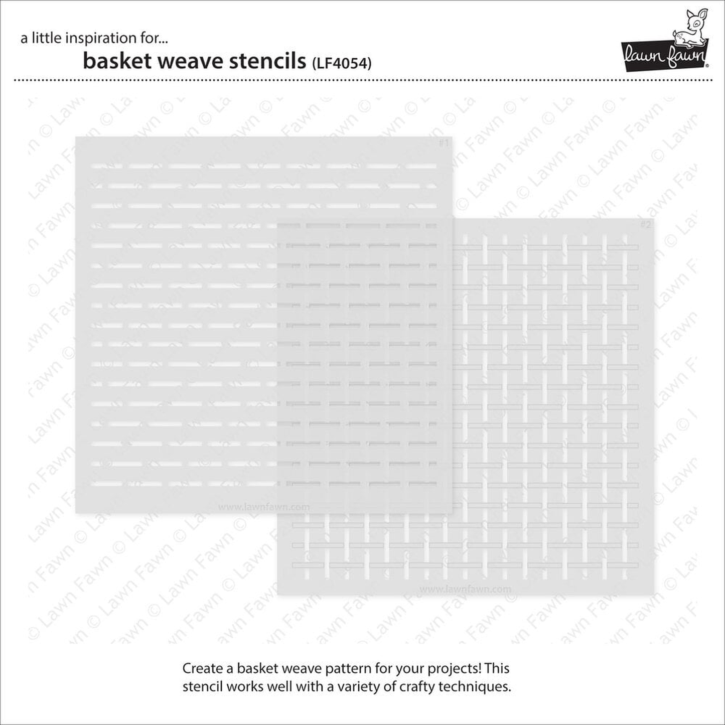 Basket Weave Lawn Clippings