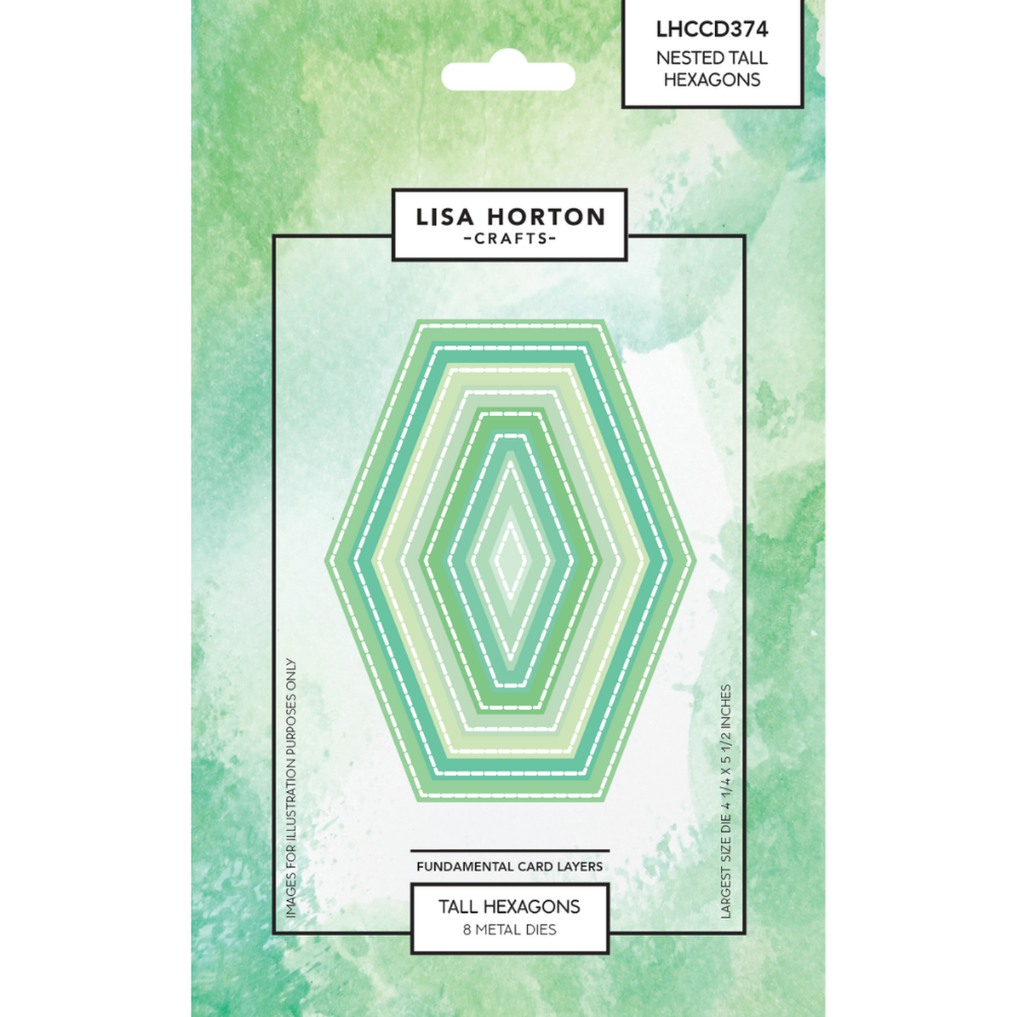 Nested Tall Hexagons