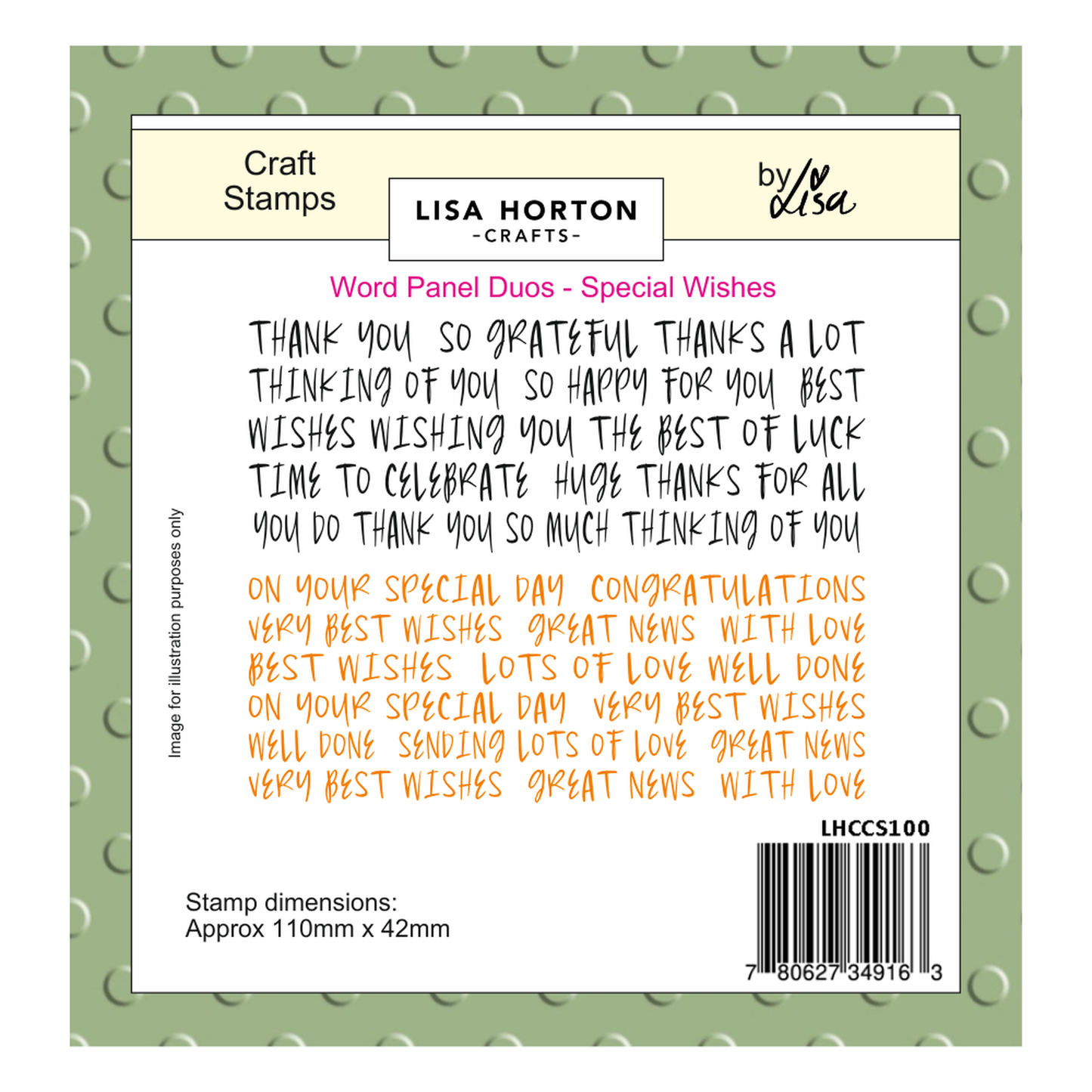 Word Panel - Special Wishes