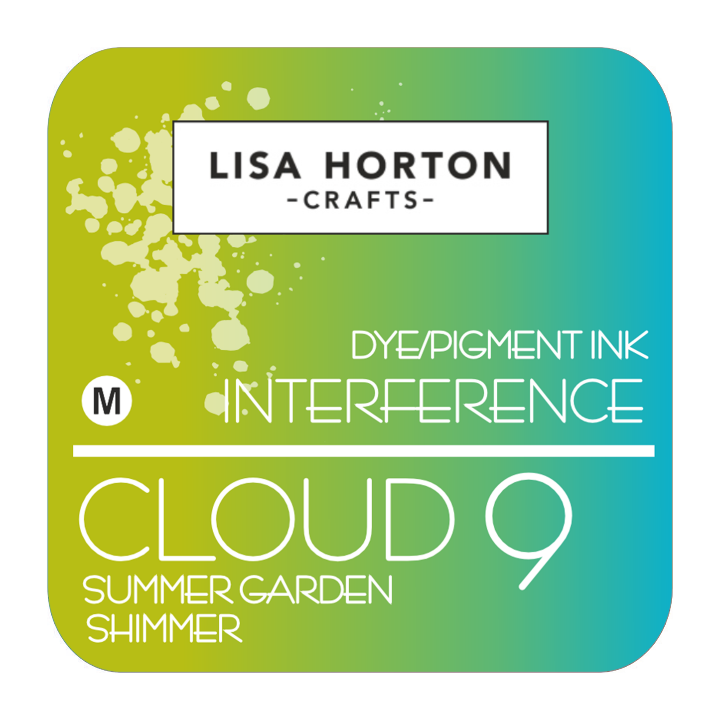 Cloud 9 Interference Ink Pad Summer Garden Shimmer