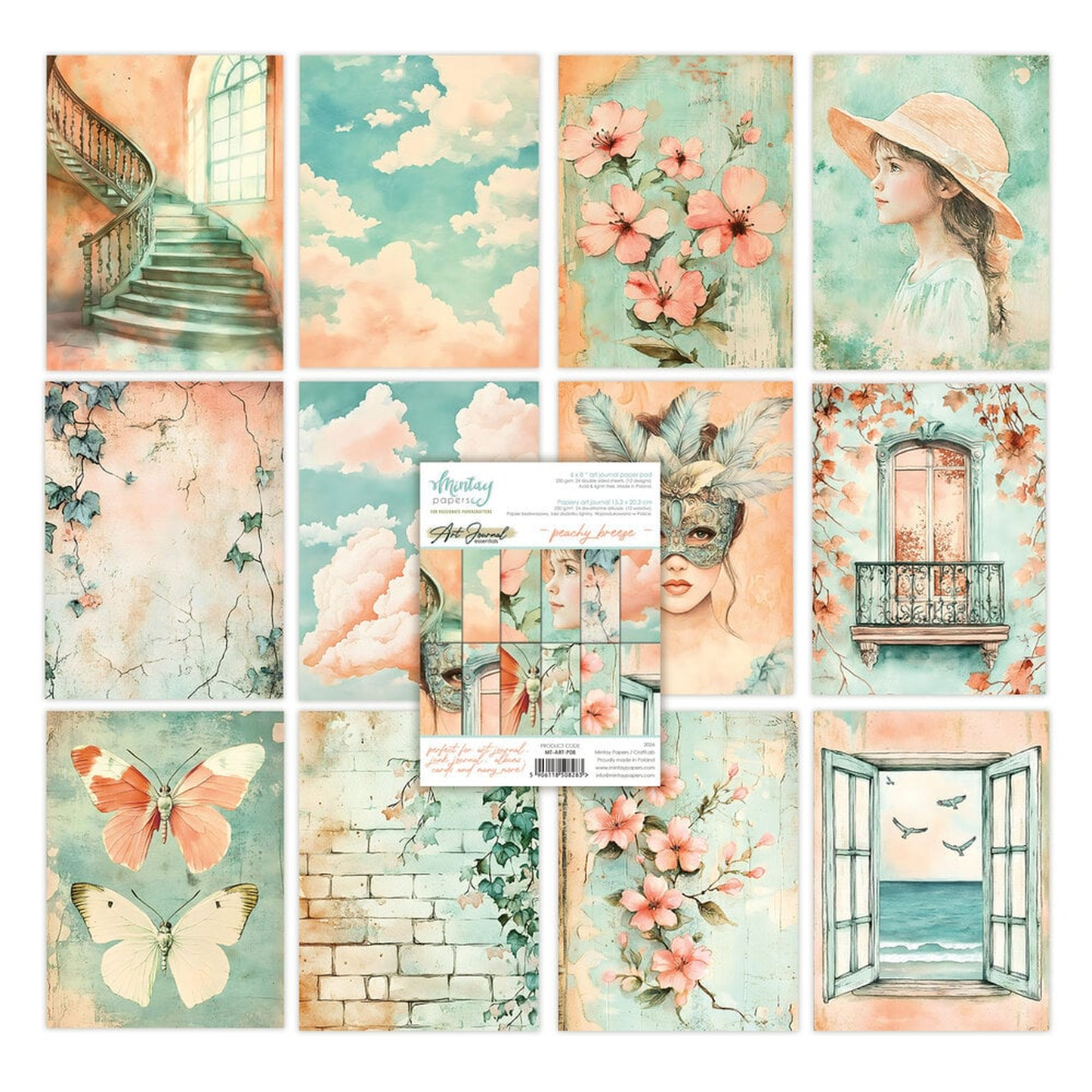 Art Journal - Peachy Breeze