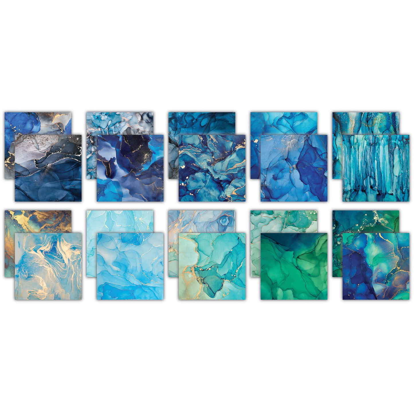 Ink Drops Ocean 2