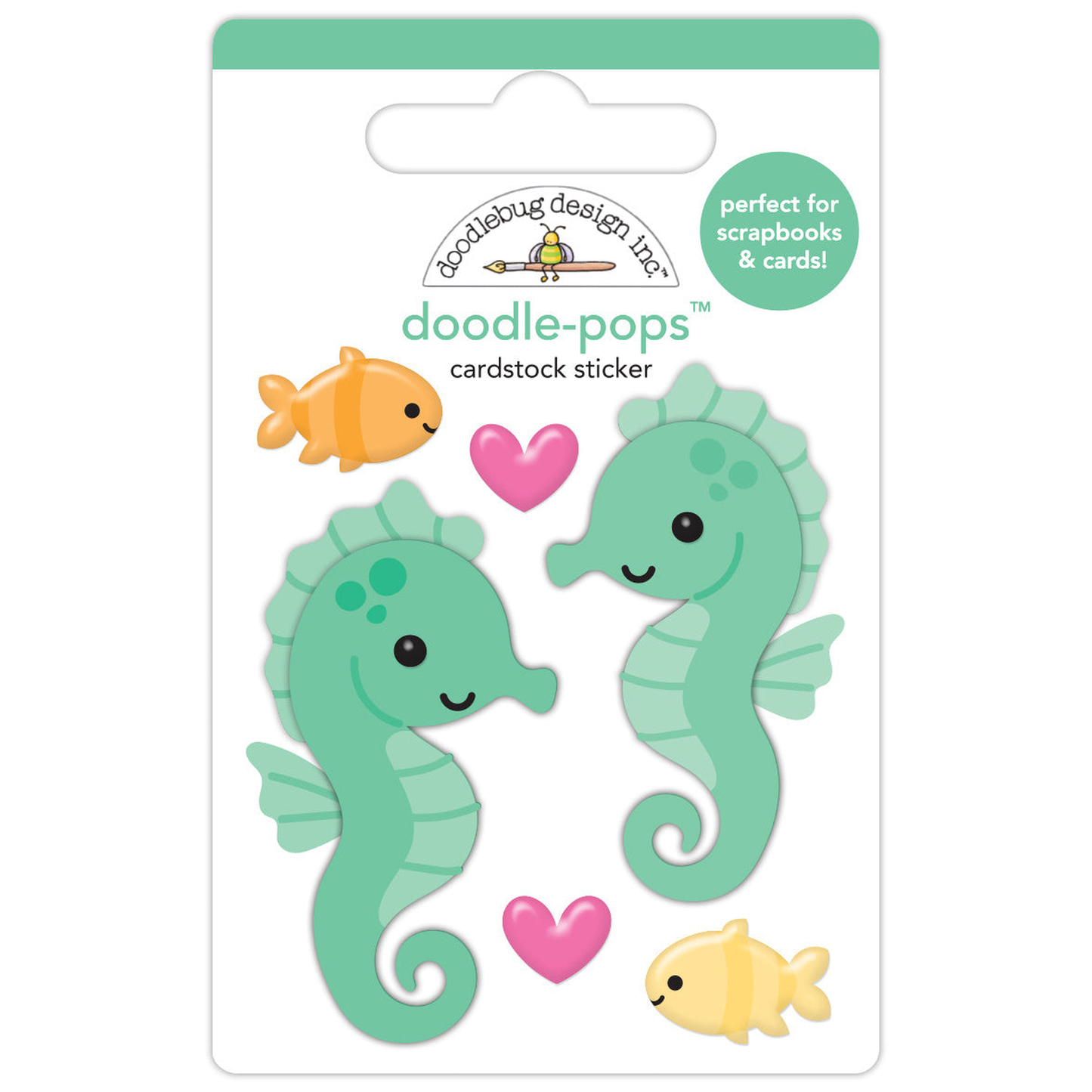 Summer Fun Sam & Sally Seahorse Doodle-Pops