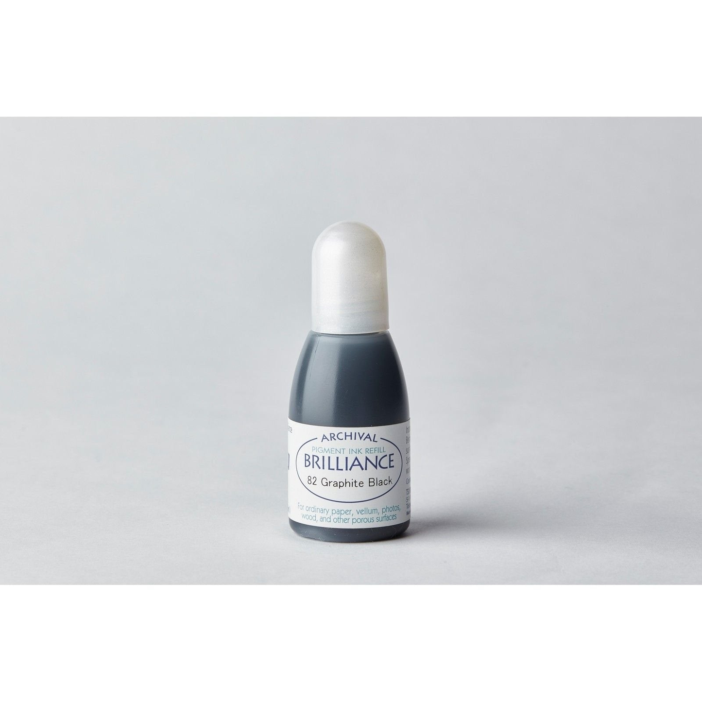 Tsukineko Brilliance Ink Refill Graphite Black