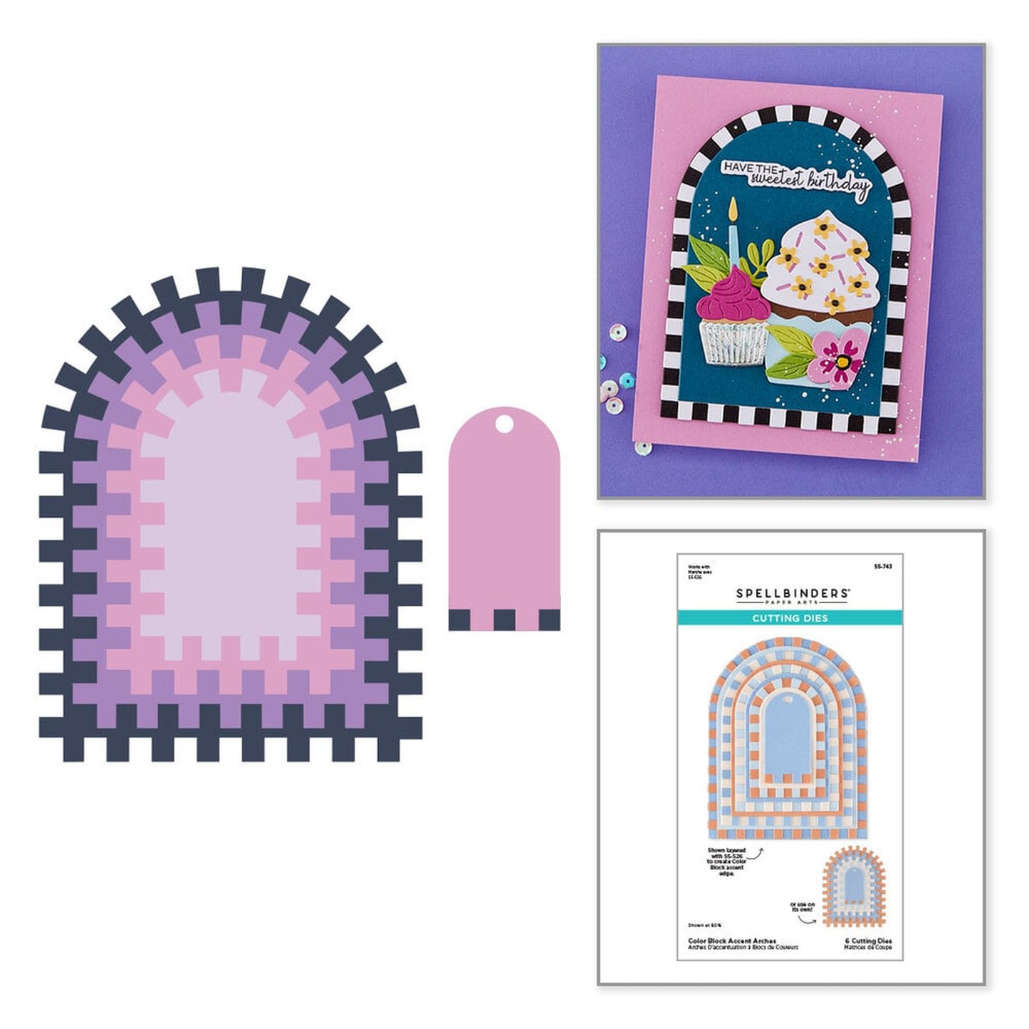 Just Add Cake - Color Block Accent Arches